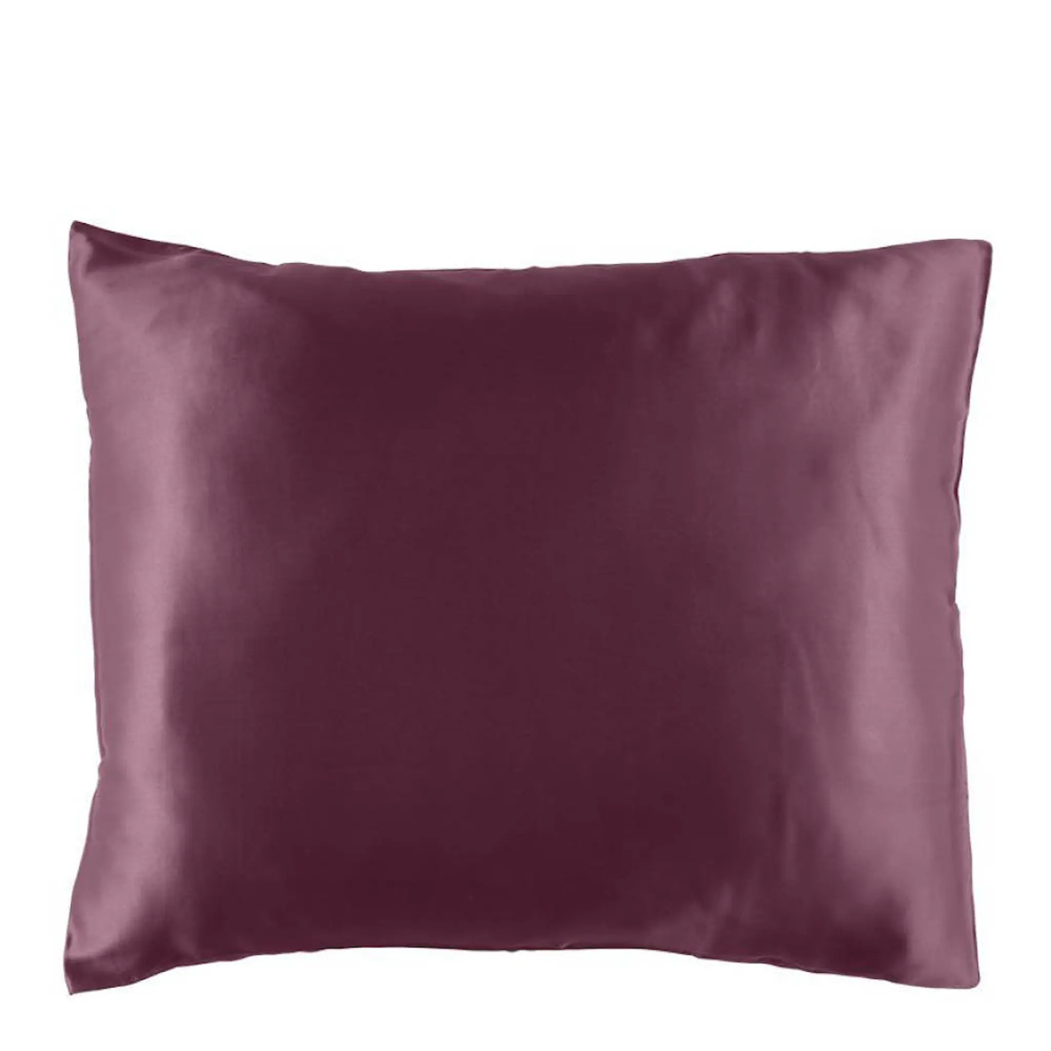 Fanni K Putetrekk silke 50×60 cm vinrød