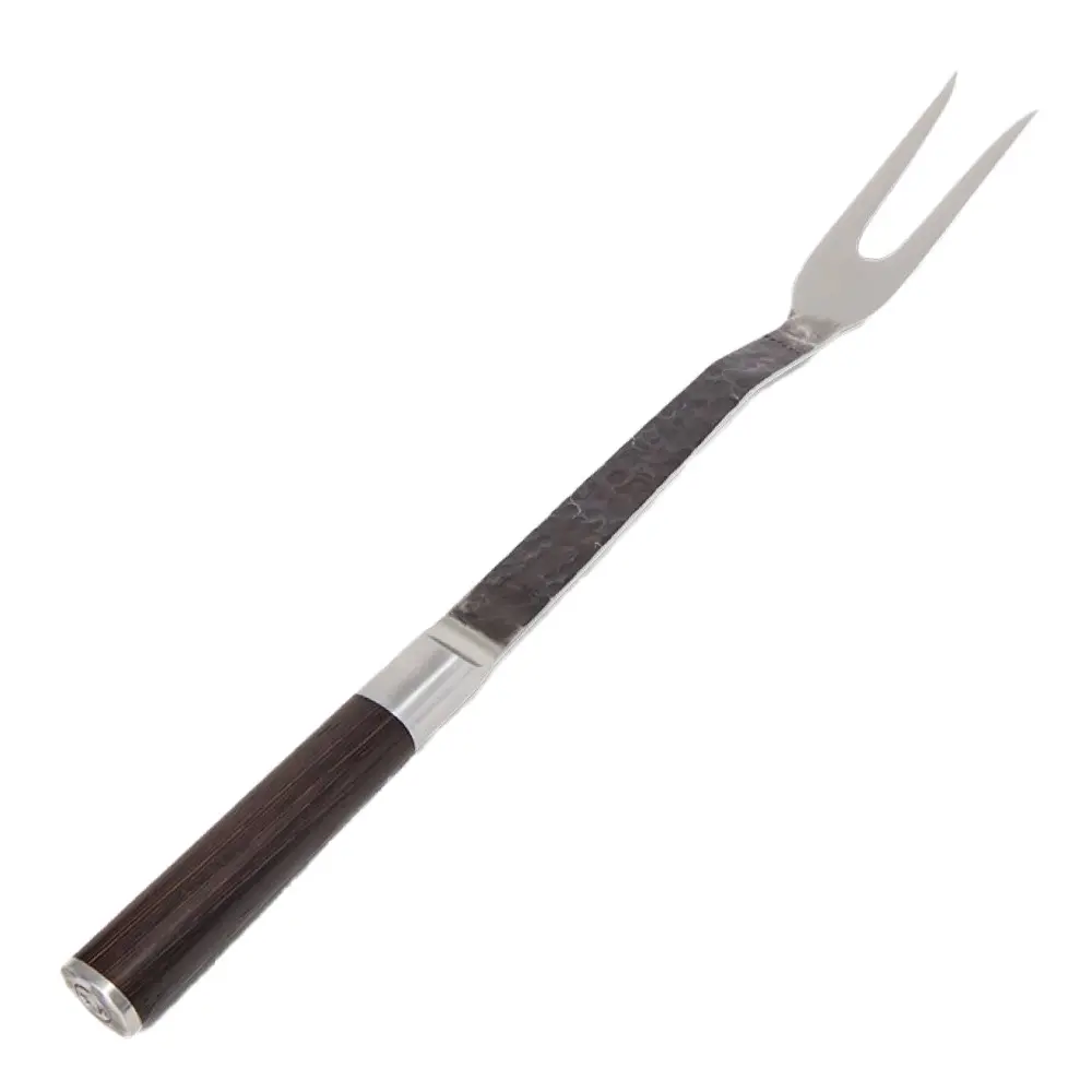Kuro BBQ gaffel 12,2 cm brun/rustfri