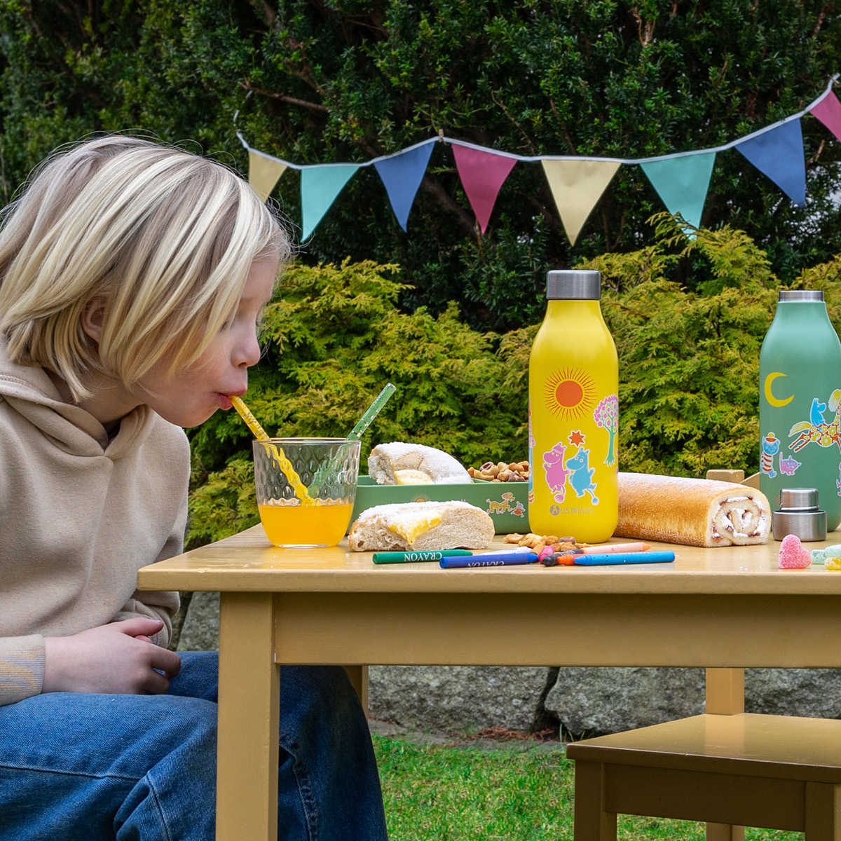 Modern House Muumi Juhlat Pilli 6 kpl Keltainen