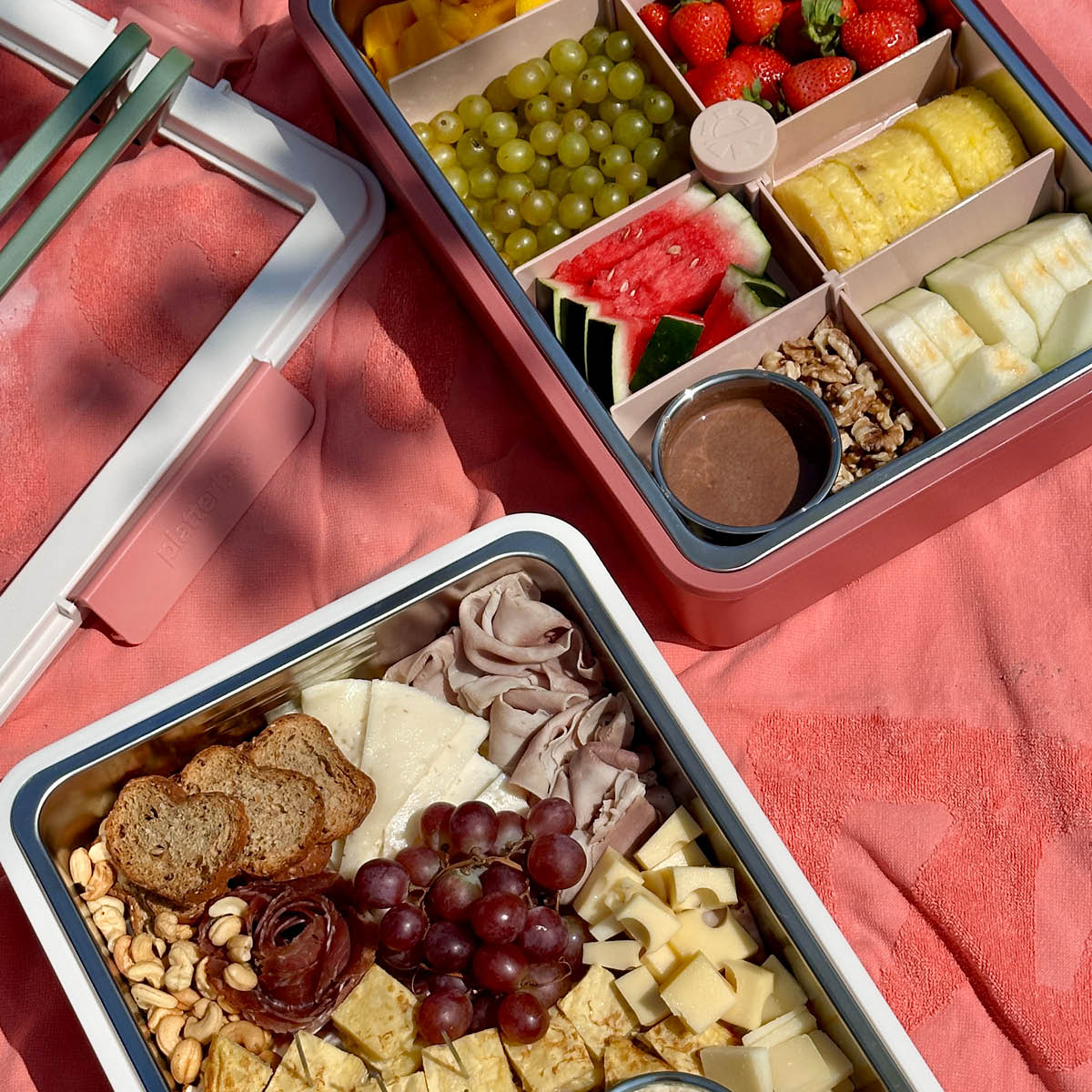 Platterbox Tilbehørssett til matboks 2-8 rom Floral