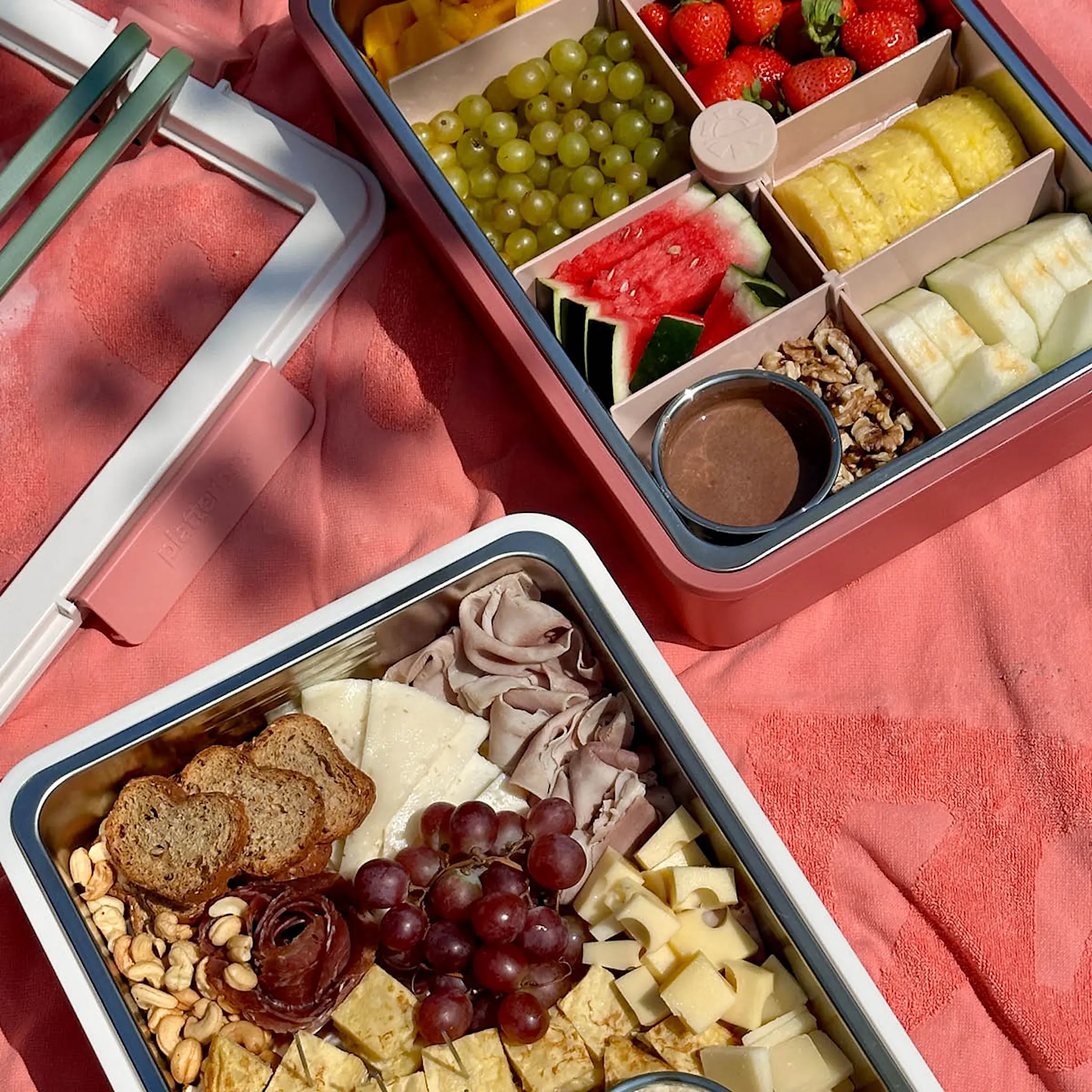 Platterbox Tilbehørssett til matboks 2-8 rom Floral