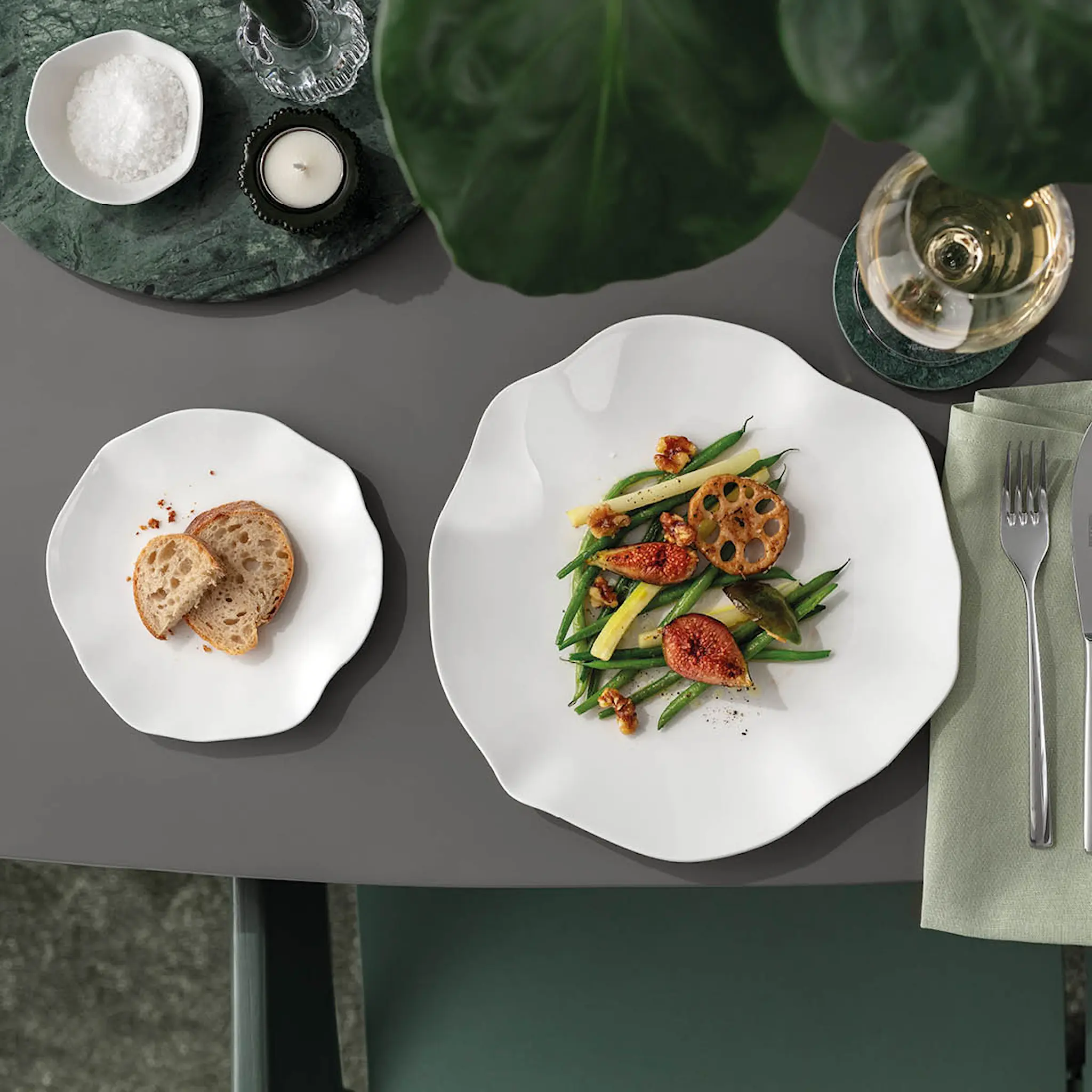 Villeroy & Boch Pura tallerken 27 cm hvit