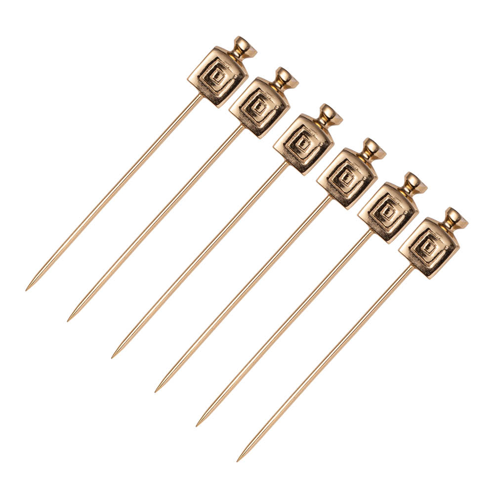 Vondels Cocktail Club Cocktailtikku hajuvesi 12,5 cm 6 kpl Teräs