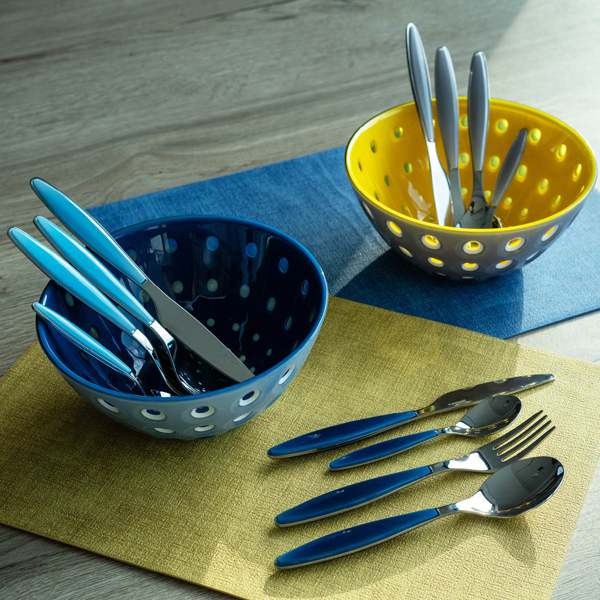 Guzzini Feeling dessertkniv 17 cm turkis