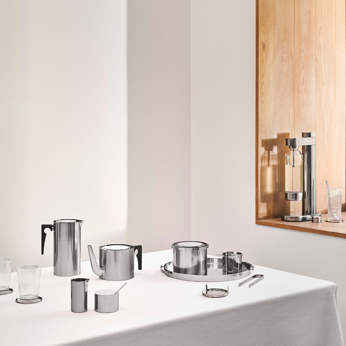 Stelton Arne Jacobsen tekanna 1,25 L stål