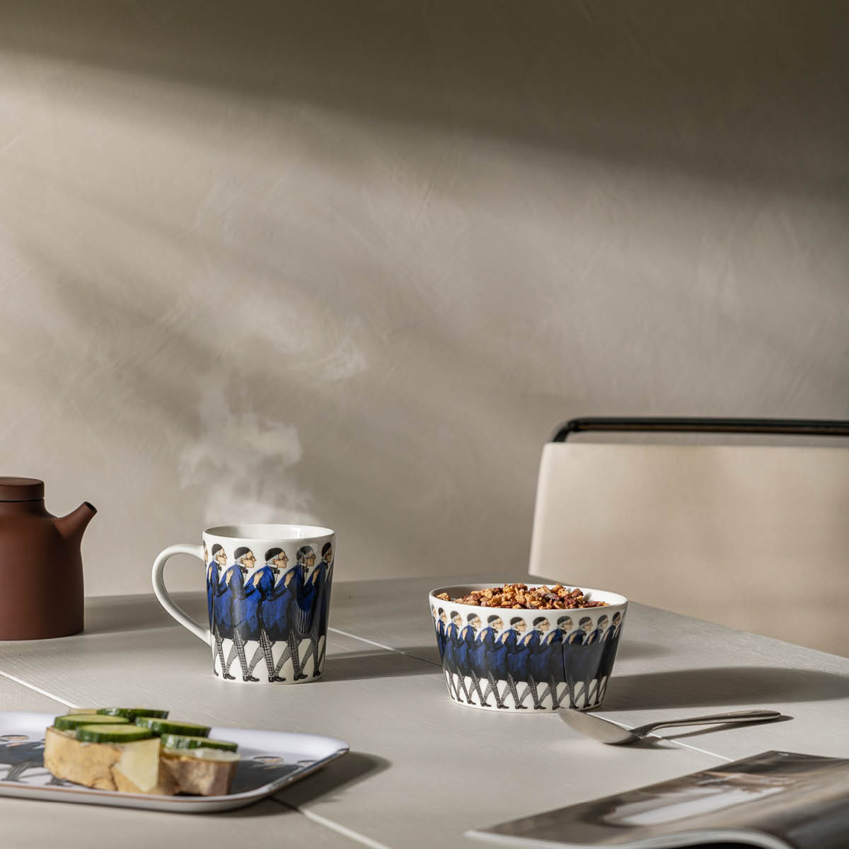 Design House Stockholm Beskow kopp 40 cl onkel blå