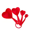 Måttsats 4 delar hjärtan