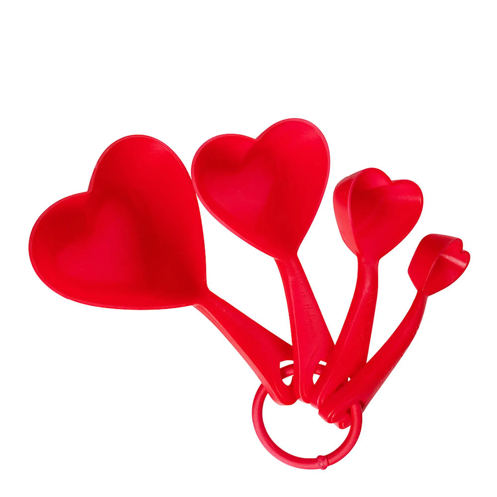 Martinex Målesett 4 deler hjerter