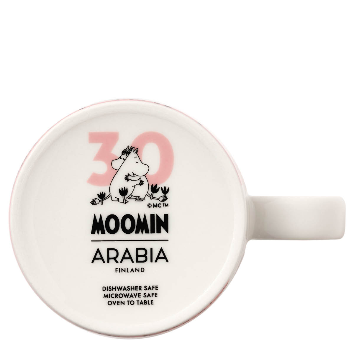 Moomin Arabia Mummikopp 30 cl Kjærlighet rosa 30 år
