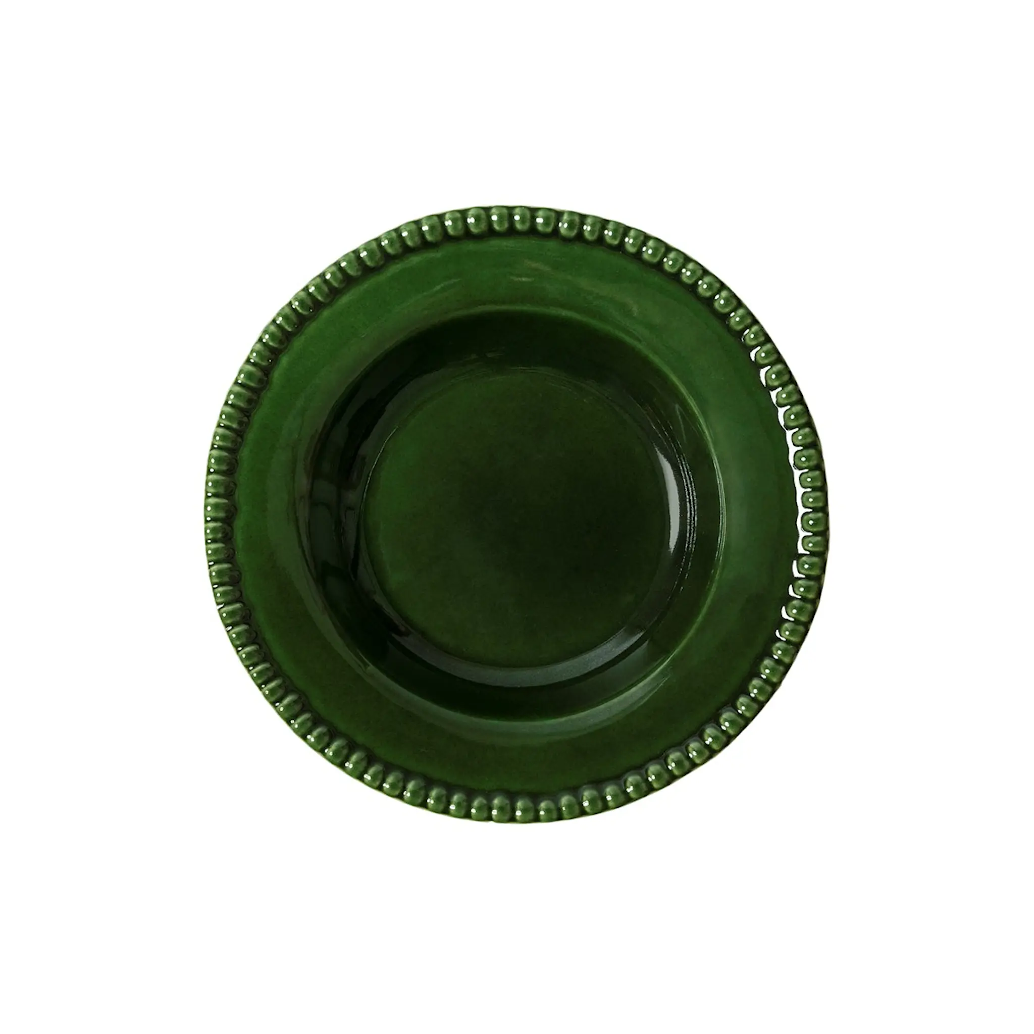 PotteryJo Daria sopptallrik 26 cm 2-pack moss