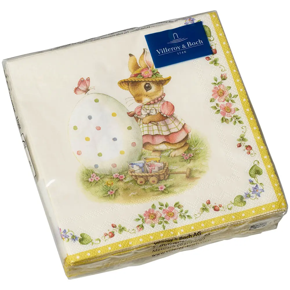 Spring Fantasy Servetti 25x25 cm 20 kpl Pääsiäinen