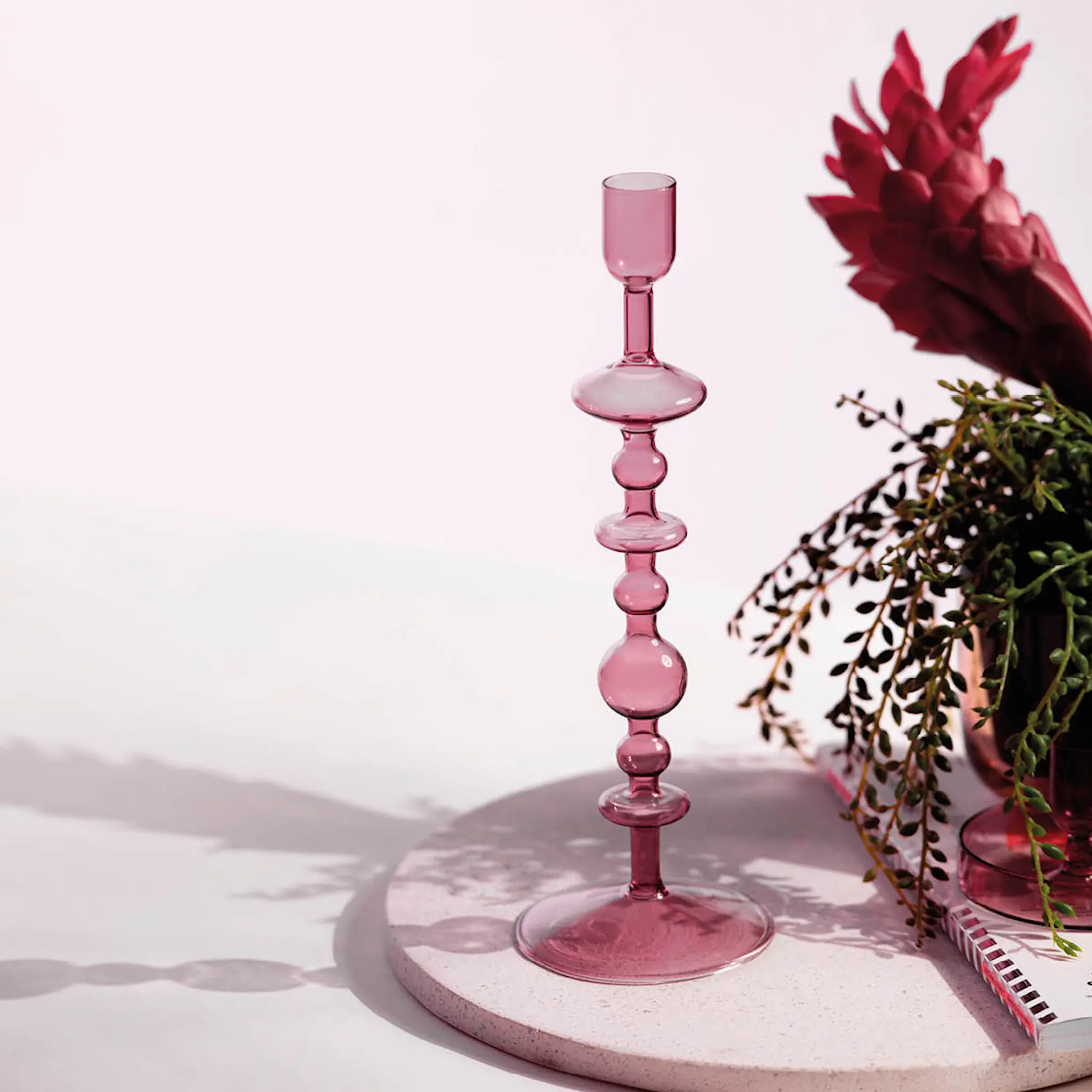 Villeroy & Boch Like Home ljusstake 27 cm grape