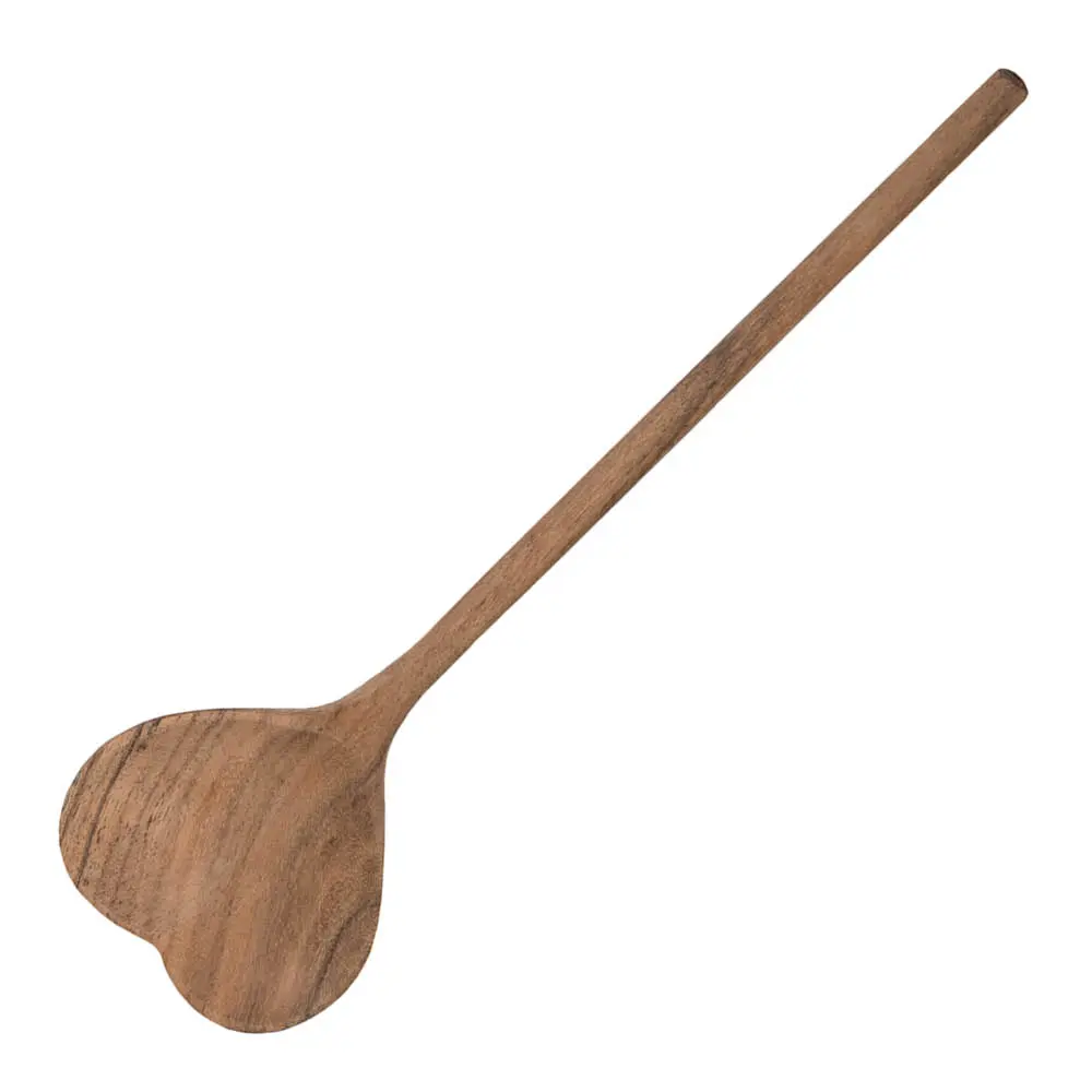 Tarjoilulusikka sydän 30 cm Akaasia