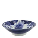 Japonism lion menbachi skål 25,2 cm blue