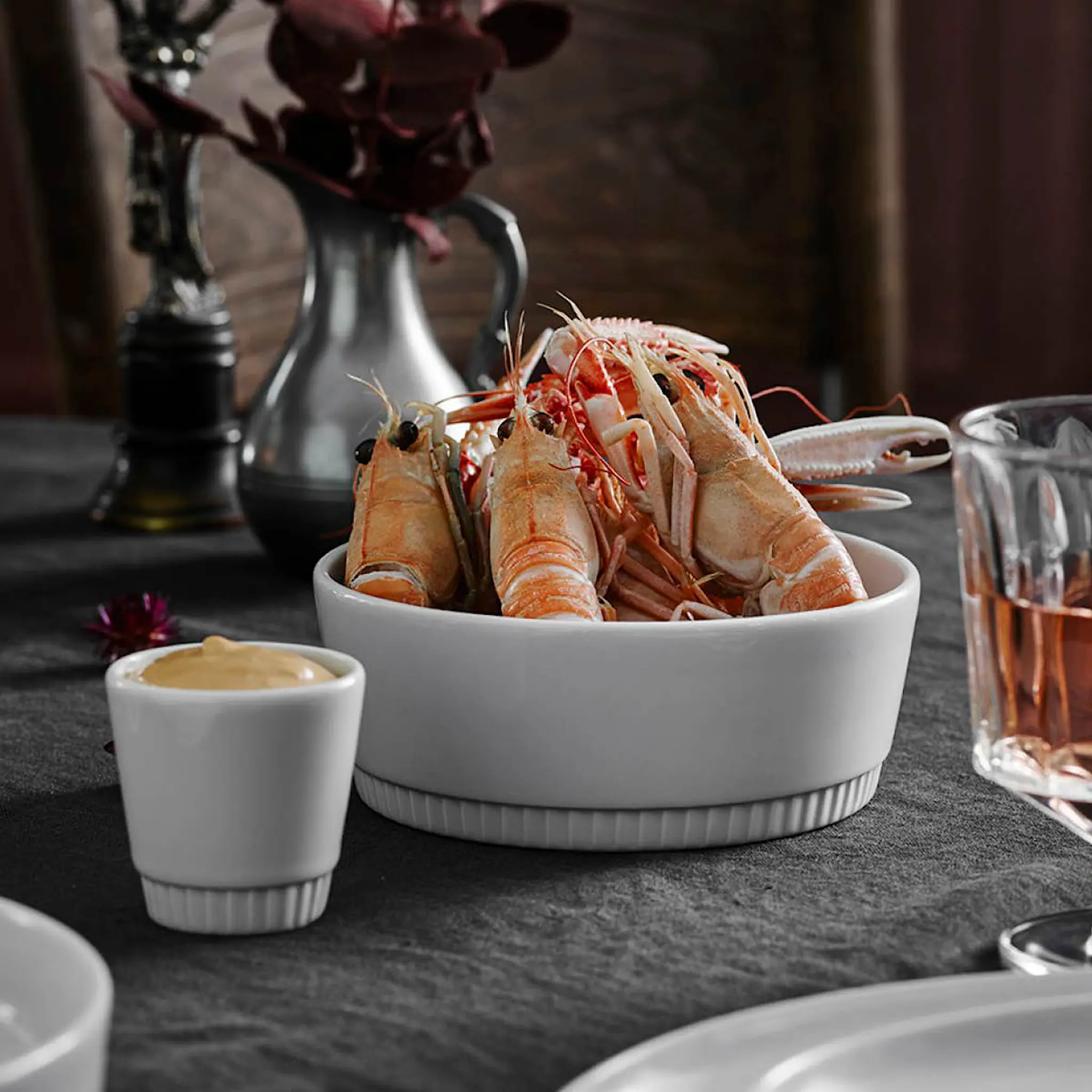 Pillivuyt Toulouse ramekin hög 7,7 cm 18 cl vit