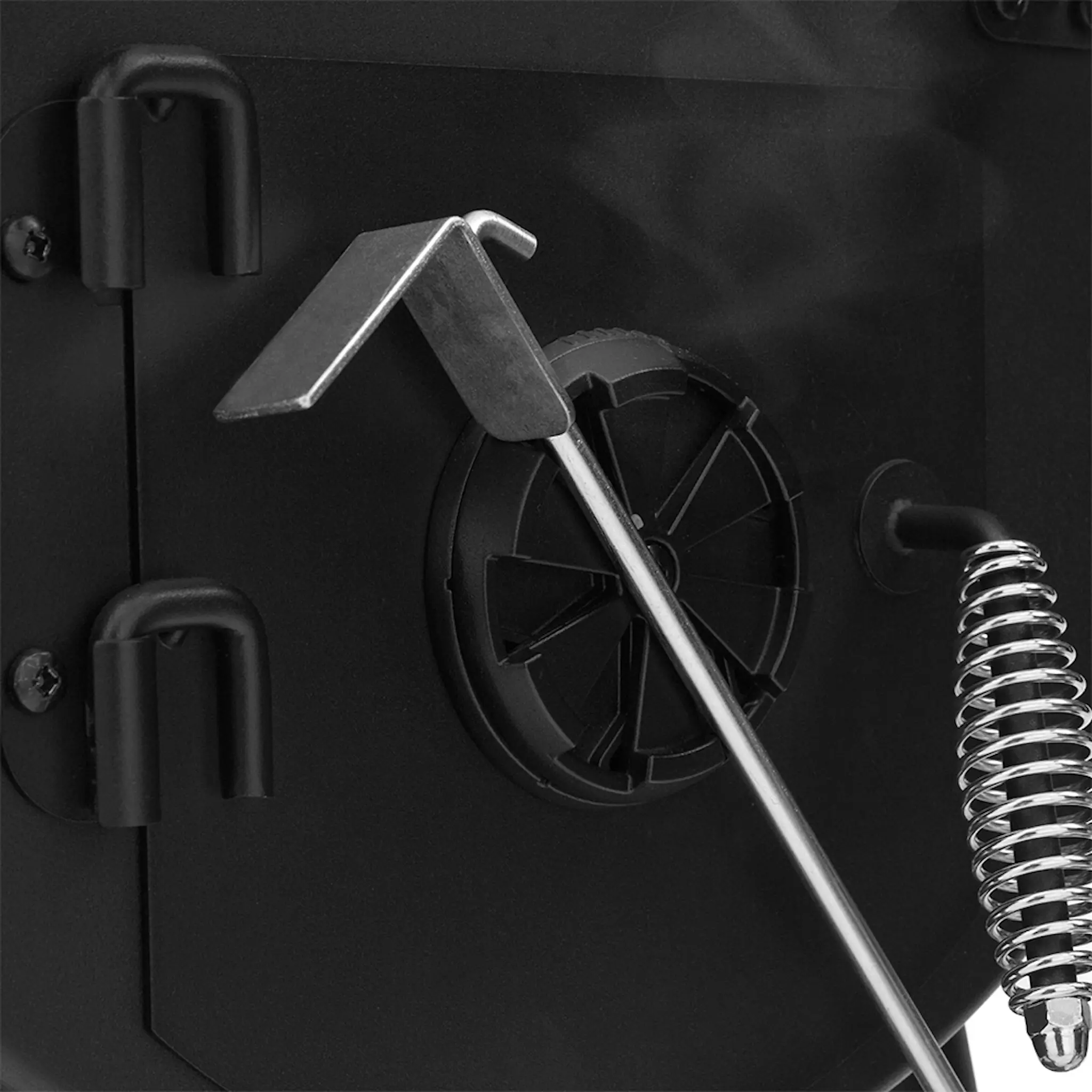 Broil King Savugrilli Offset Smoker Low n Slow 500 Musta