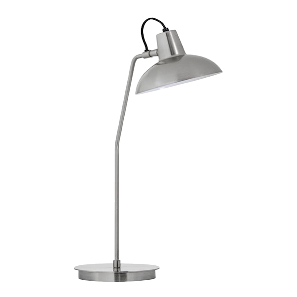 Desk bordslampa 50 cm borstad silverfinish