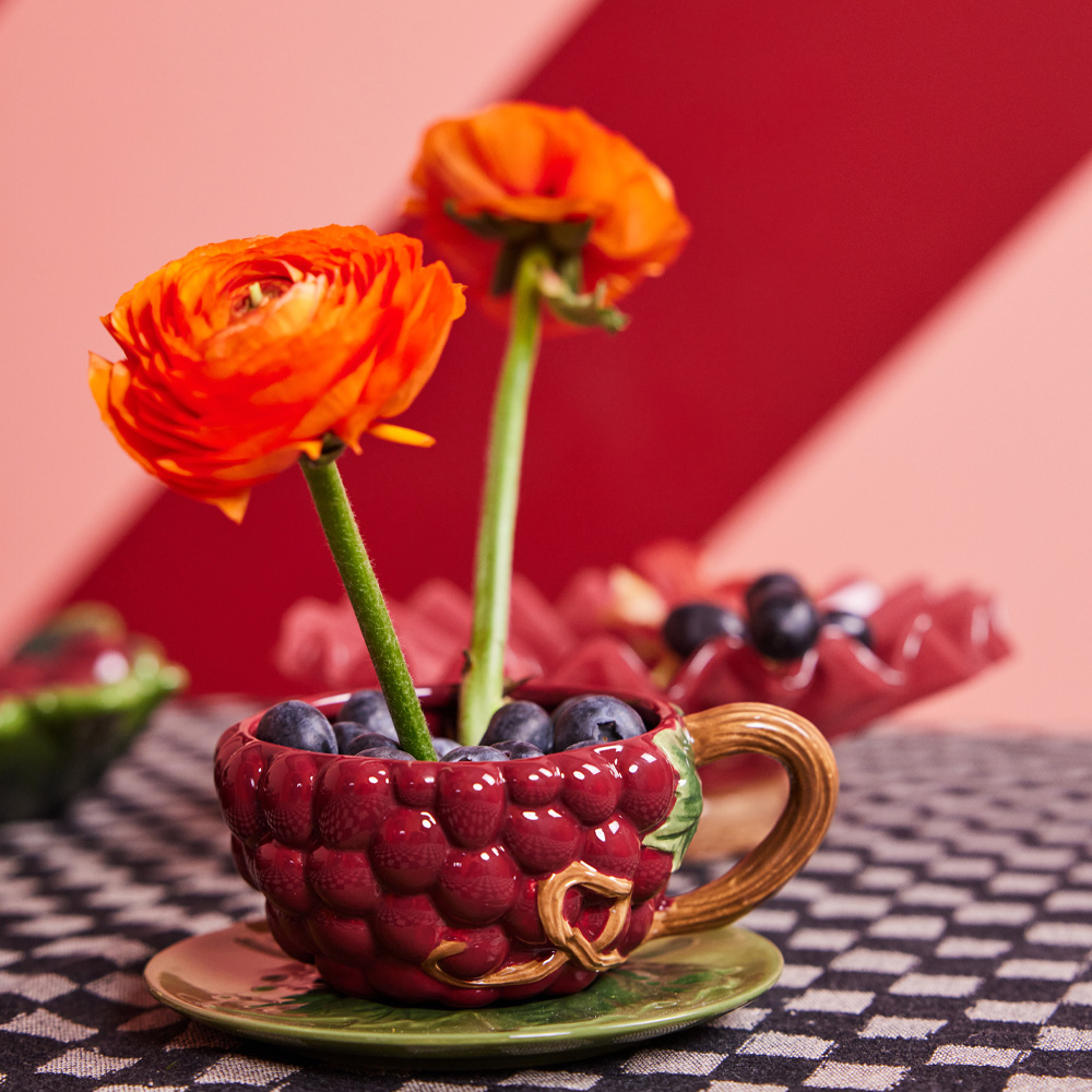 ByOn Fruity kopp med fat 26 cl grape