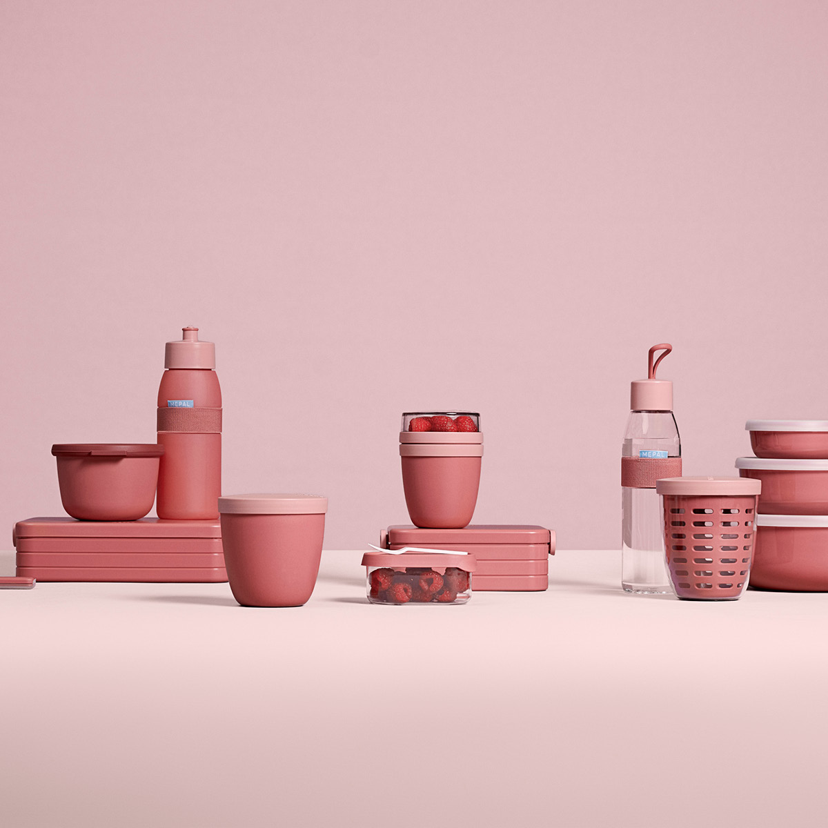 Mepal Bento matlåda medium vivid mauve