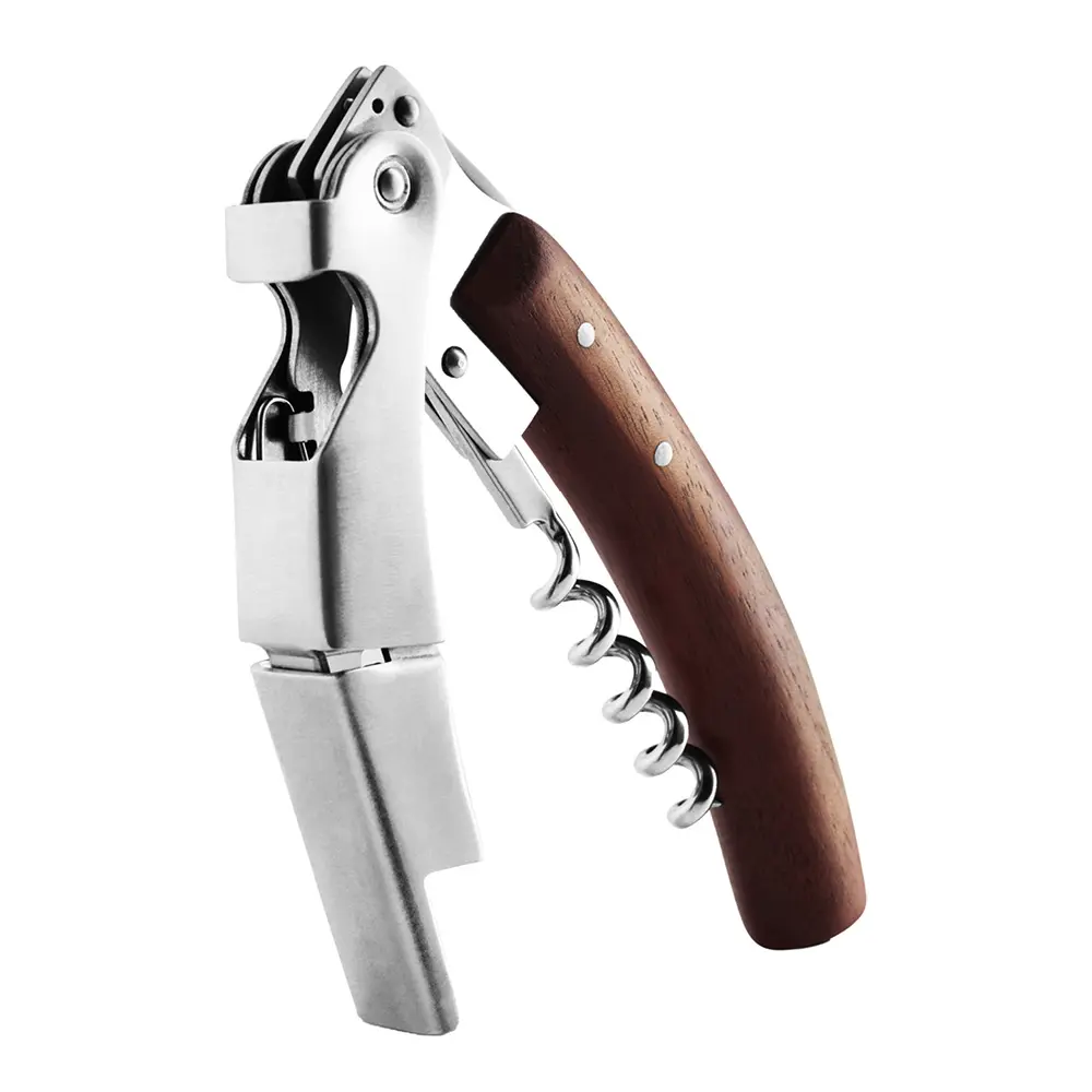 Liquid Lounge Korrkiruuvi Pähkinäpuu/Ruostumaton