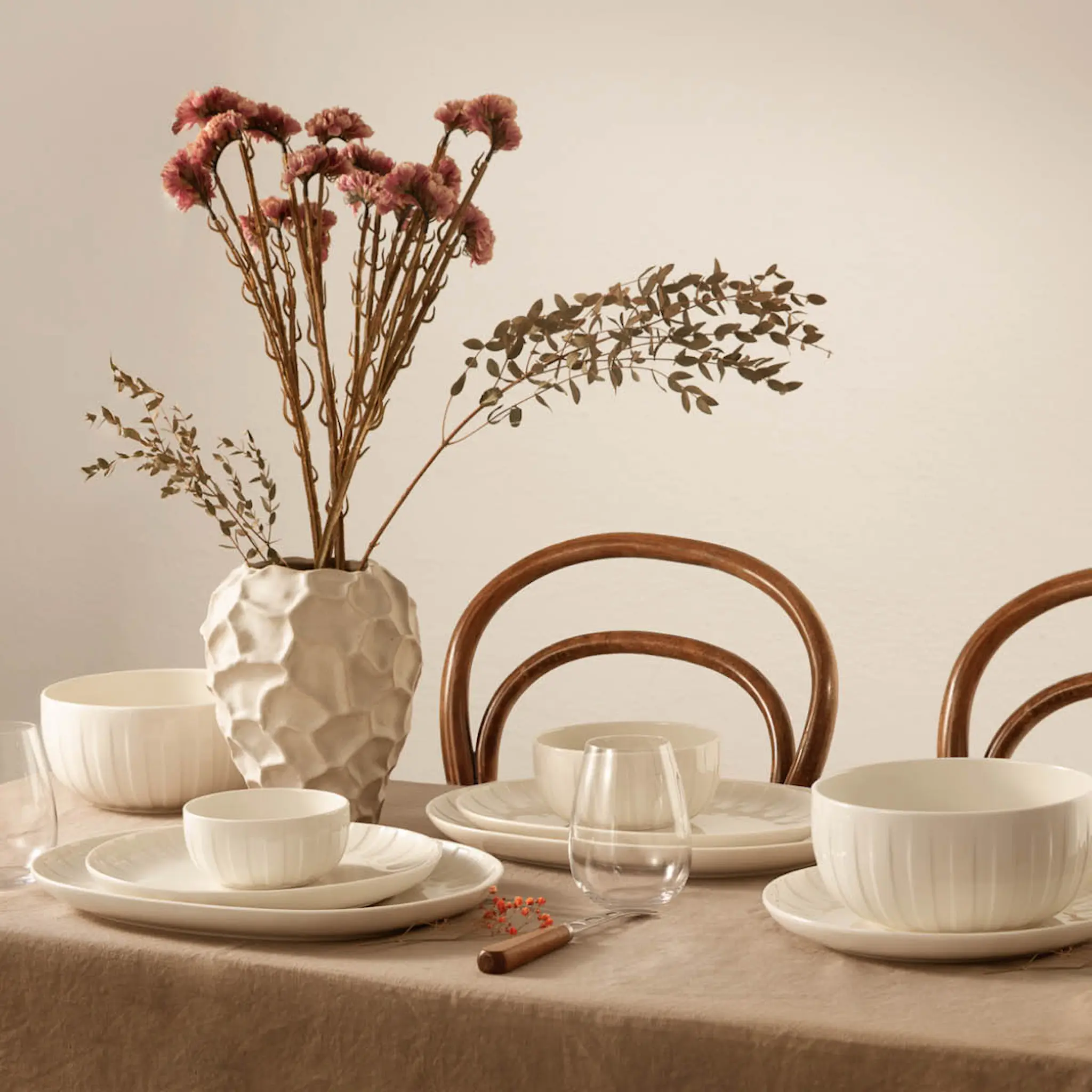 Stiernholm Senja skål 14,5 cm vit