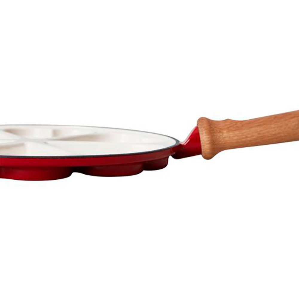 Anders Petter Lettupannu 6 sydäntä Emaloitu valurauta