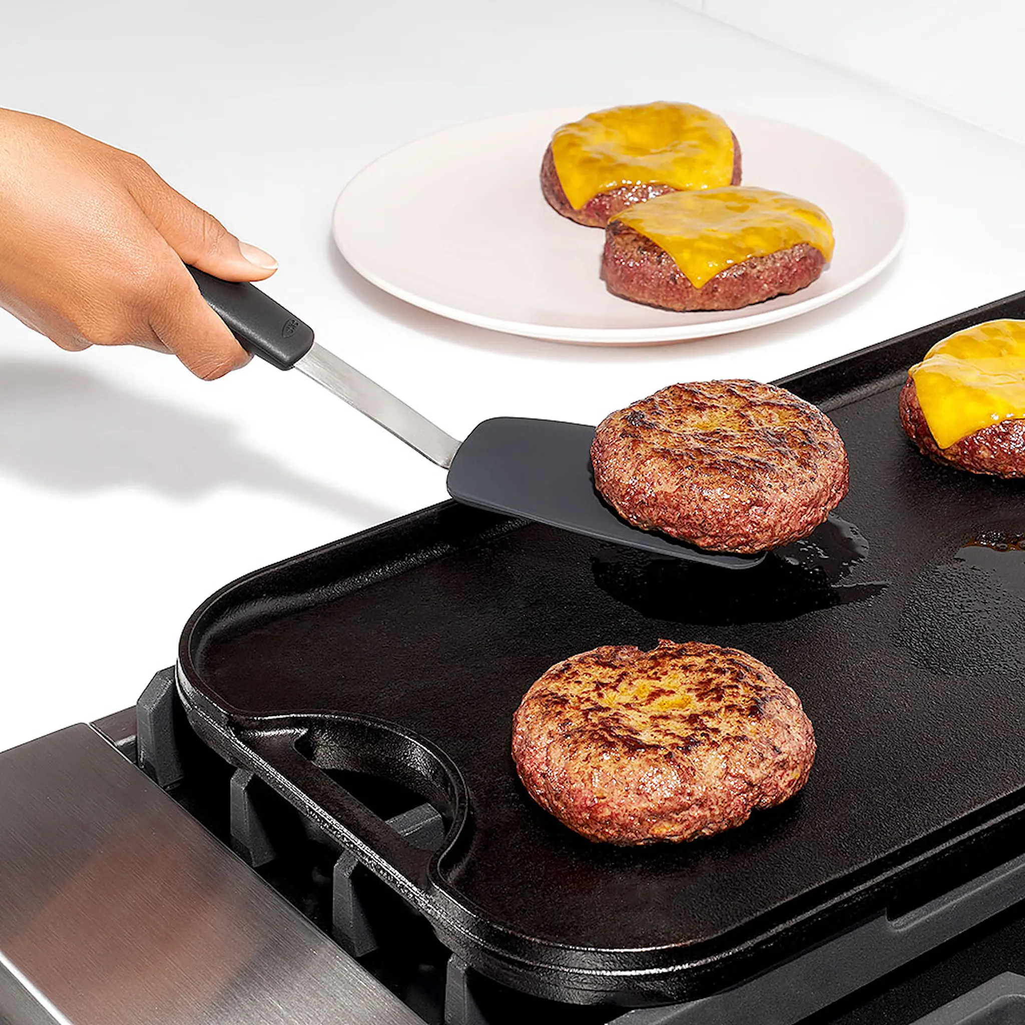Oxo Stekspade Silikon 28,5 cm Svart