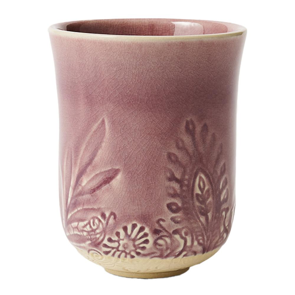 Sthål Arabesque mugg utan öra 30 cl lavender
