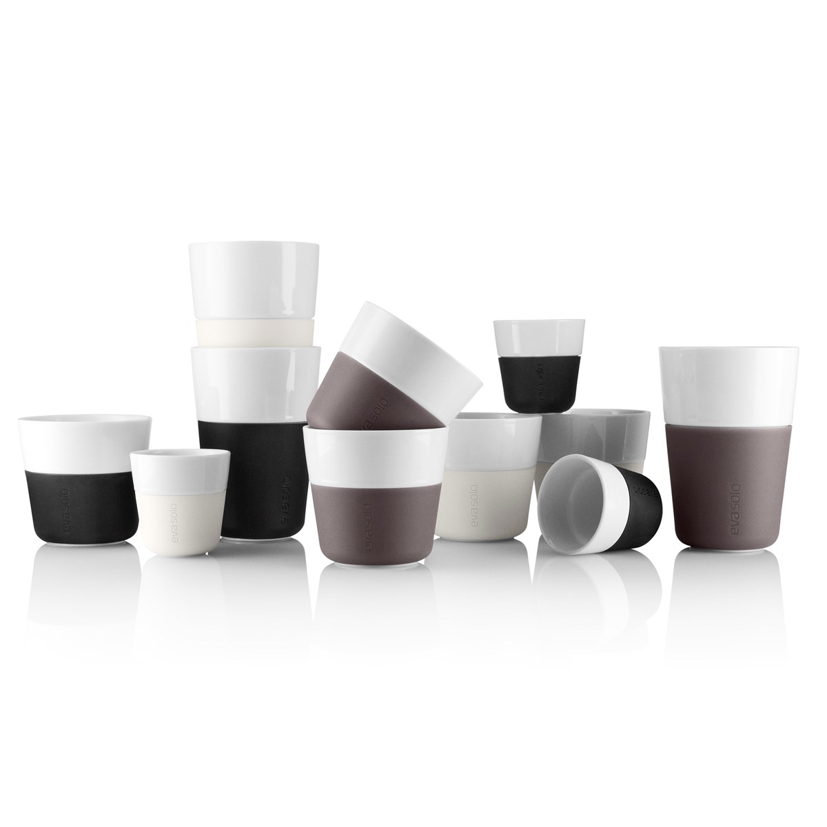 Eva Solo Caffe Lattemugg 36 cl 2-pack Carbon Black