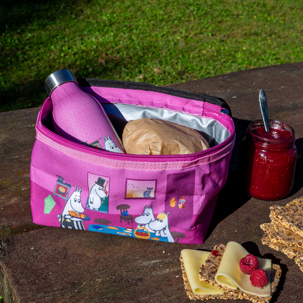 Les Artistes Muumi Kylmälaukku 4,5 L Tea time pink