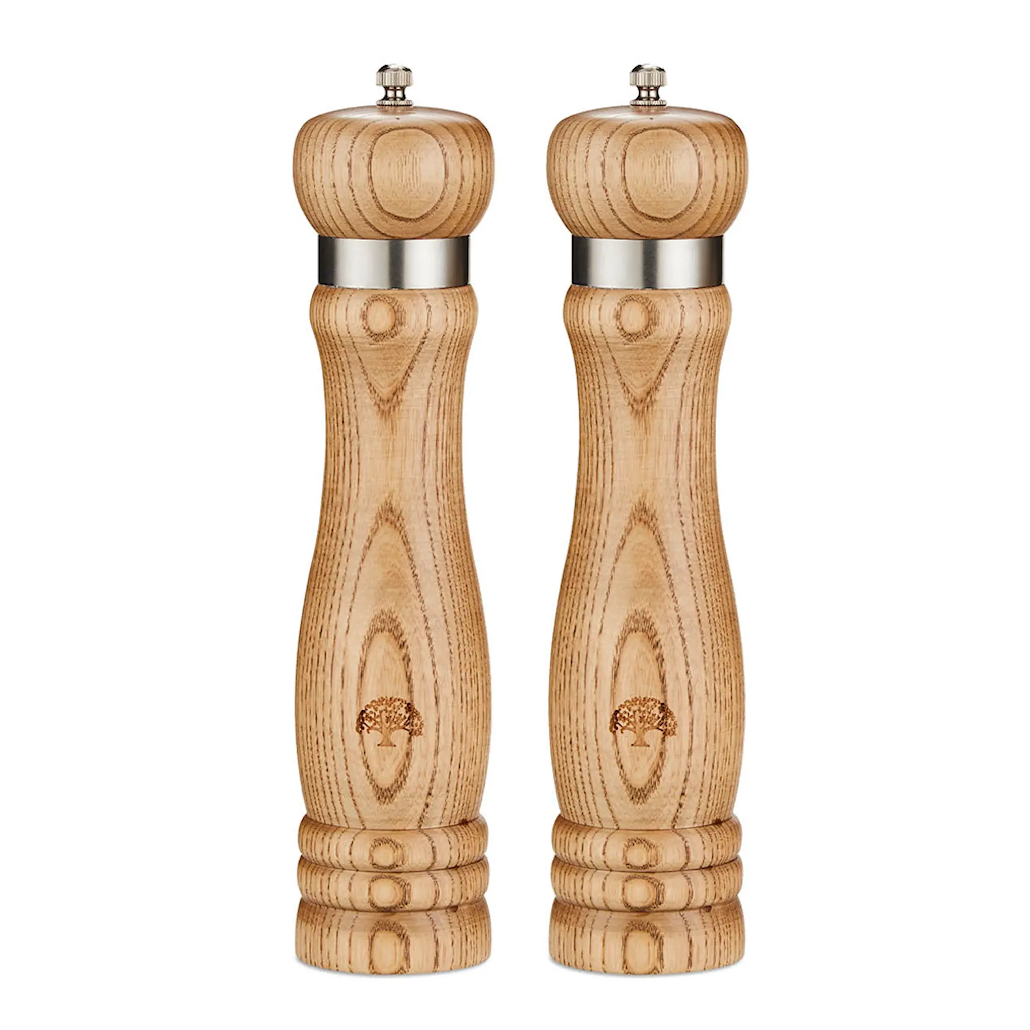 Barbary&Oak Hoxton Salt- & Pepparkvarn 19 cm Askträ