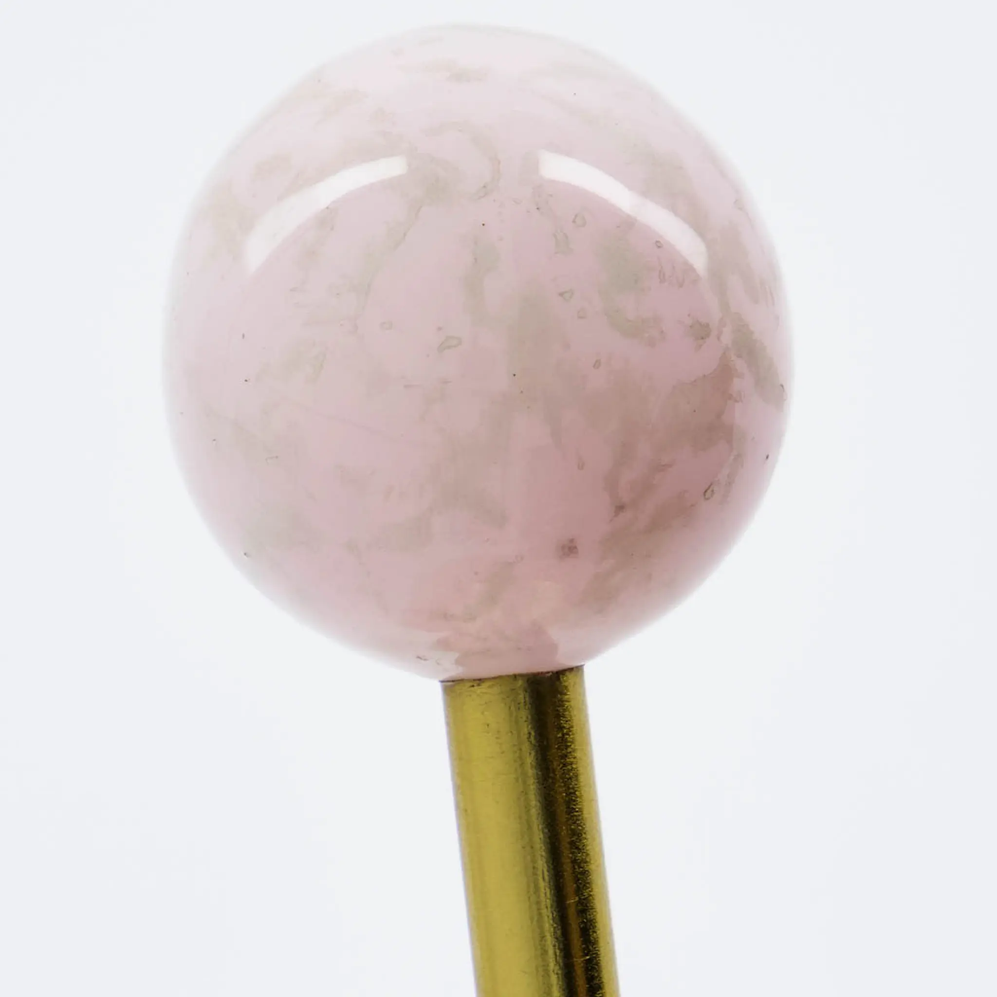 House Doctor Ball väggkrok 8x4 cm 4-pack mässing/rosa