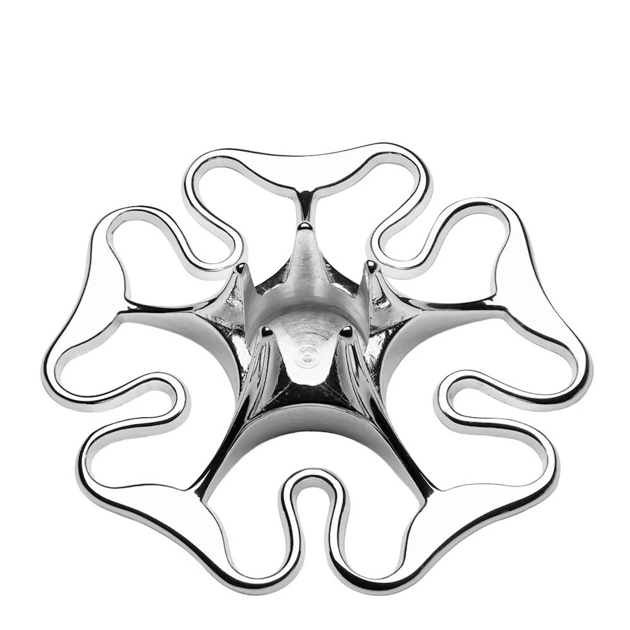Skultuna Rosen ljusstake 9,5 cm silver