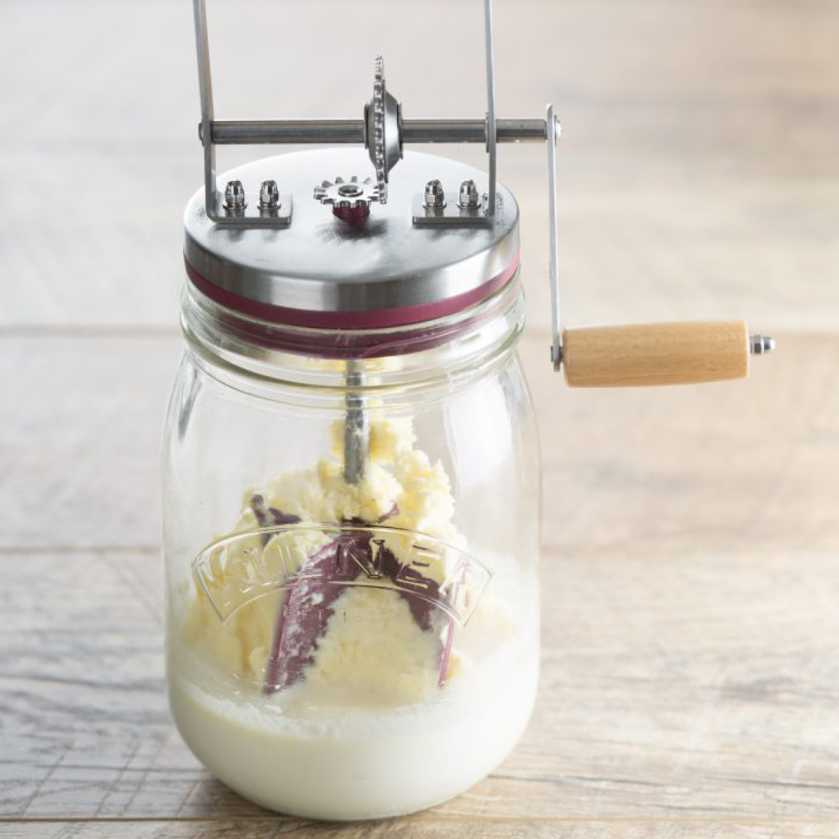 Kilner Smörkärnare i glas 1 L