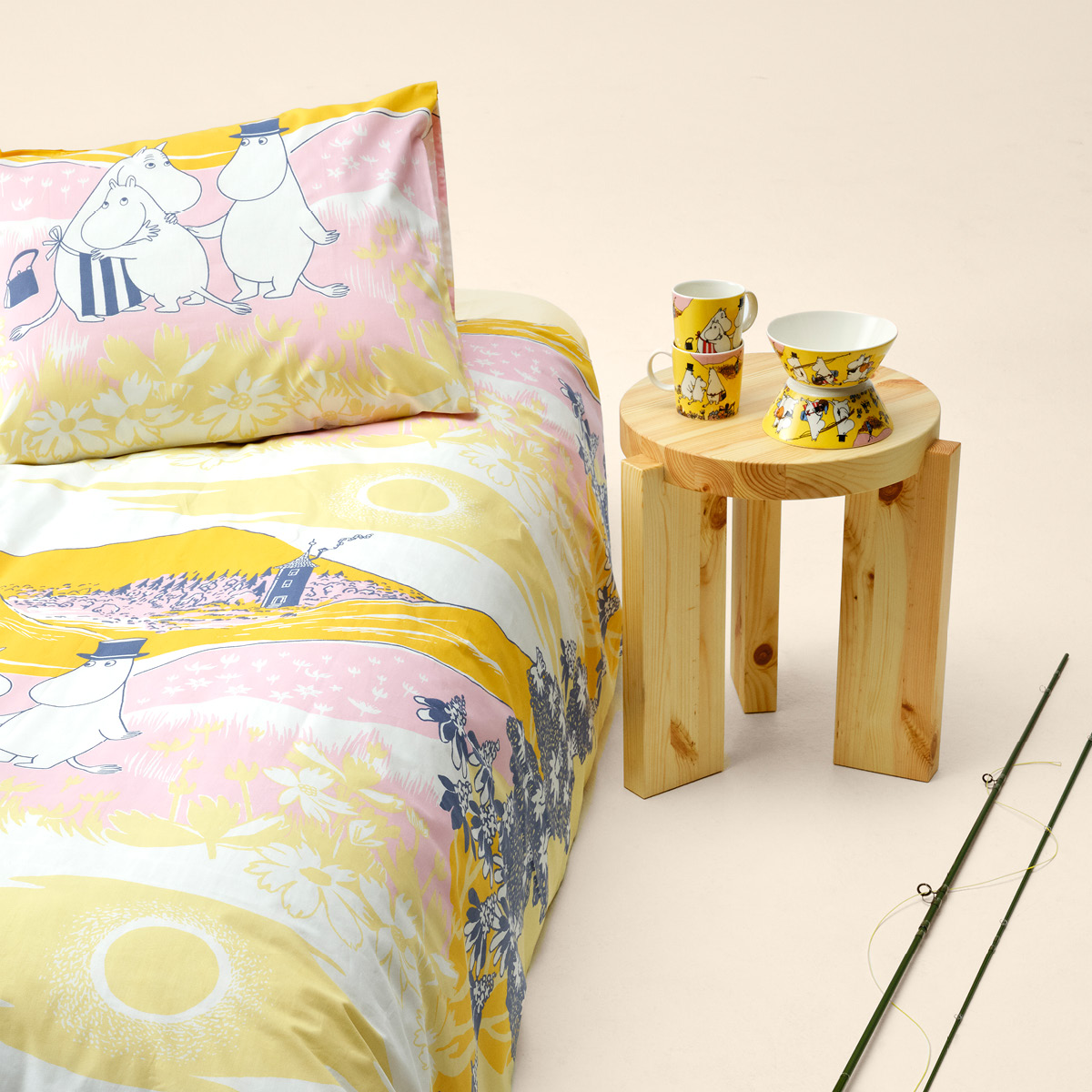 Moomin Arabia Mummi bolle 15 cm Familietid 80 år