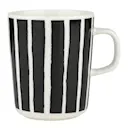 Oiva Piccolo mugg 25 cl vit/svart