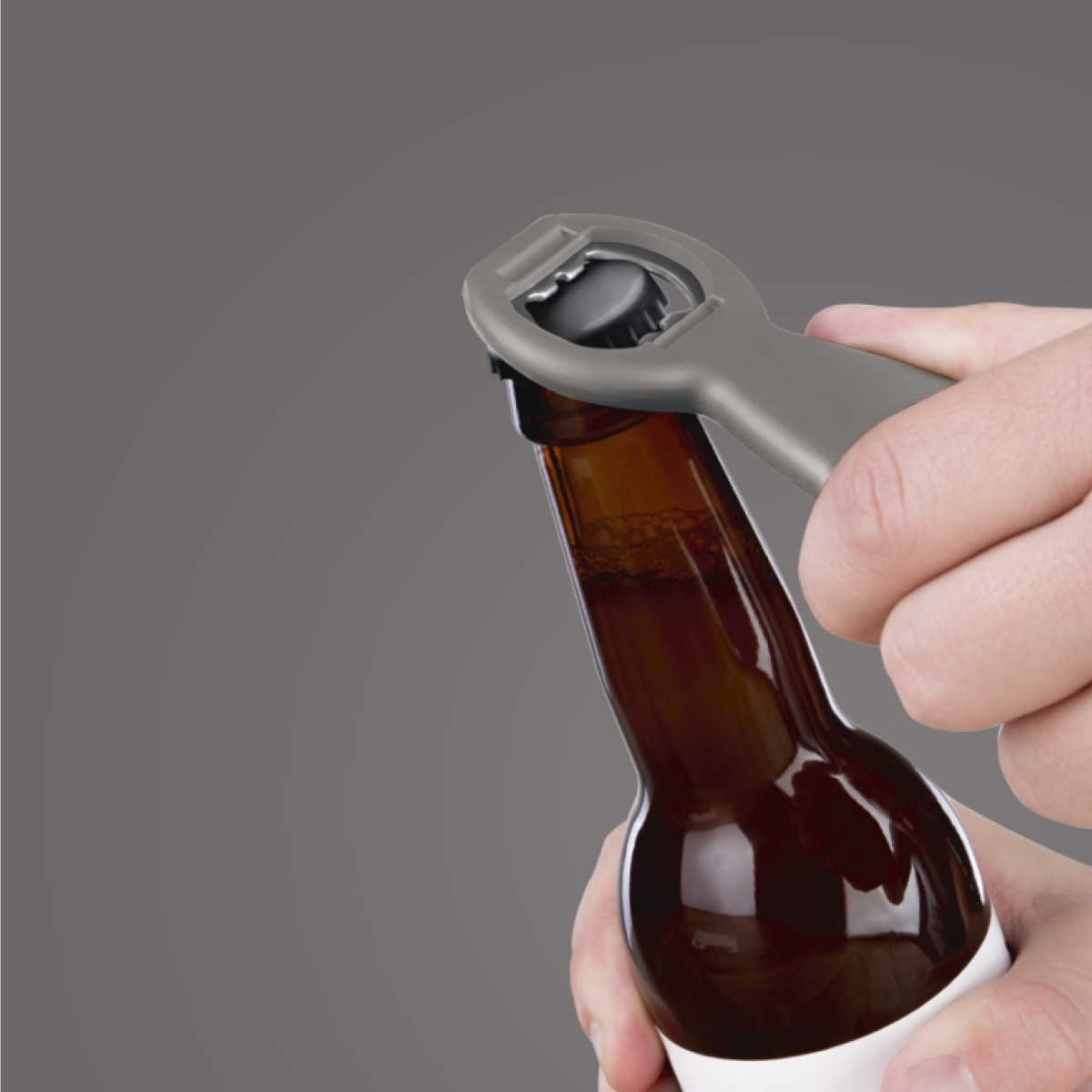 Vacu Vin Kapsylöppnare för Kronkorkar Grå