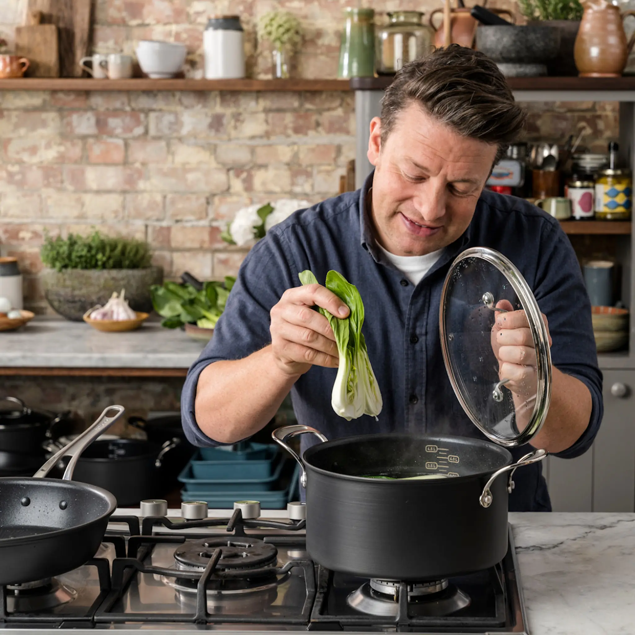 Tefal Jamie Oliver Grytset 5 delar Tefal Cook's Classics HA