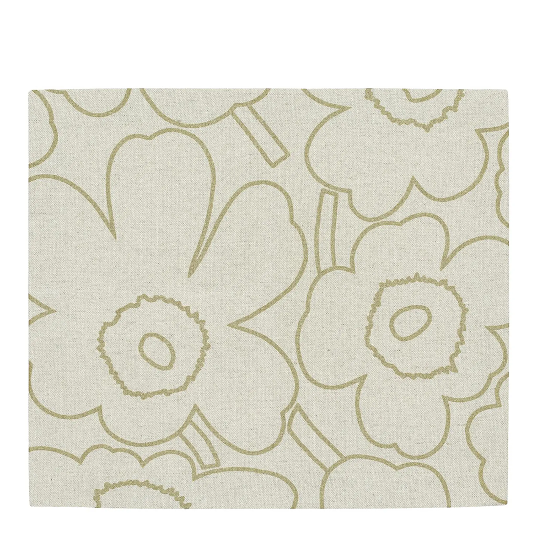 Marimekko Pieni Piirto Unikko bordsduk 35x20 cm beige/guld