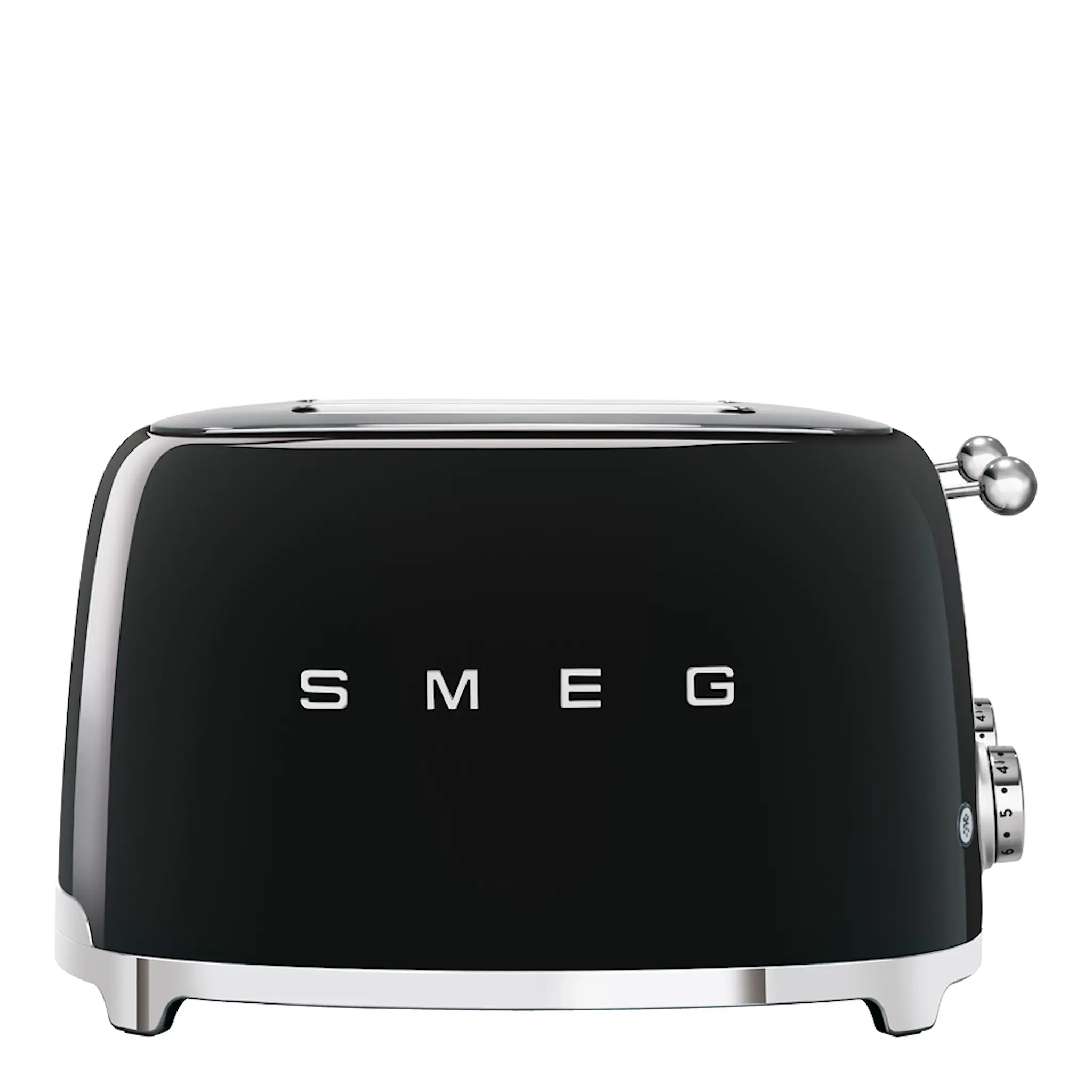 Smeg Smeg Brödrost 4 skivor TSF02 kvadrat Svart
