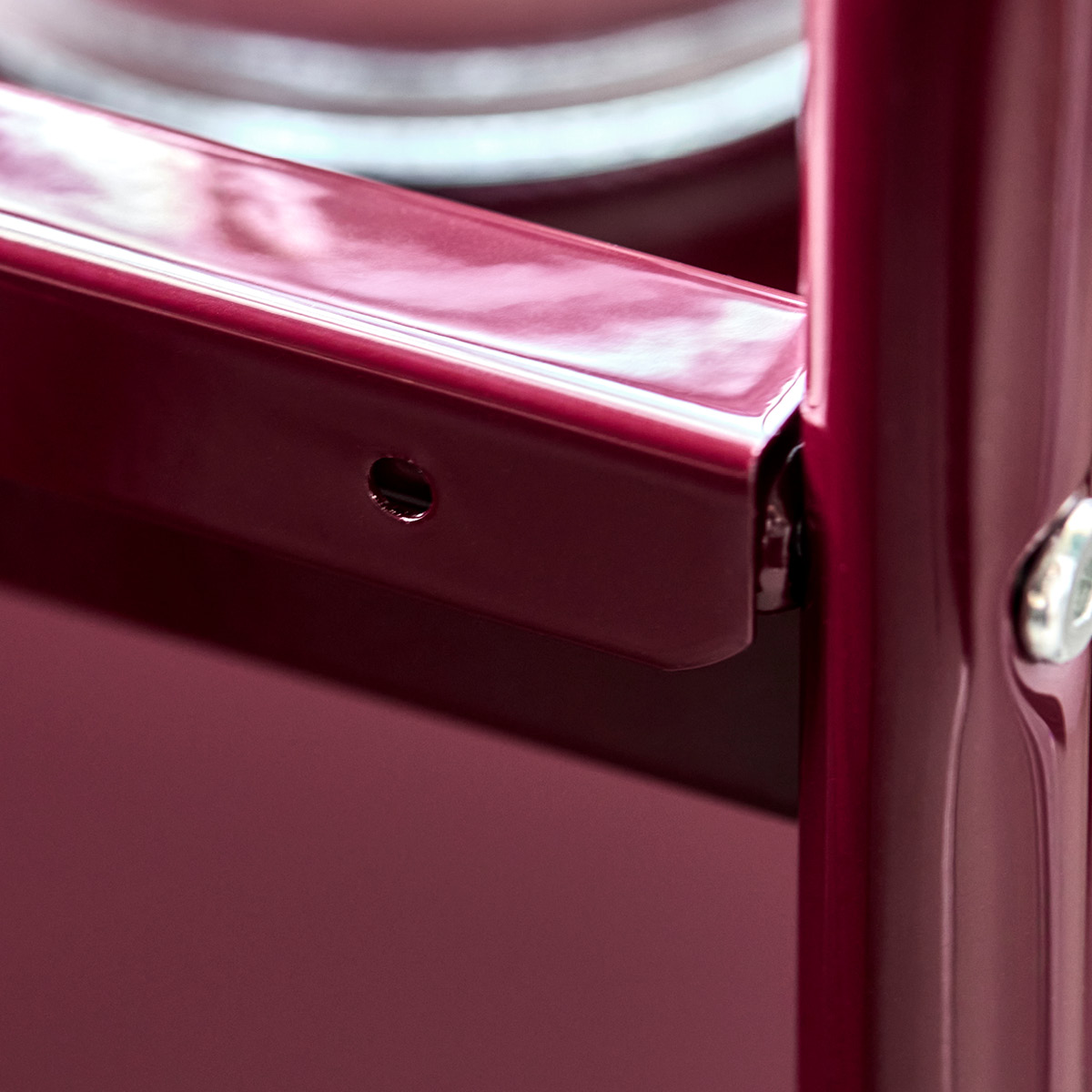 House Doctor Roll serveringsvogn 85 cm bordeaux