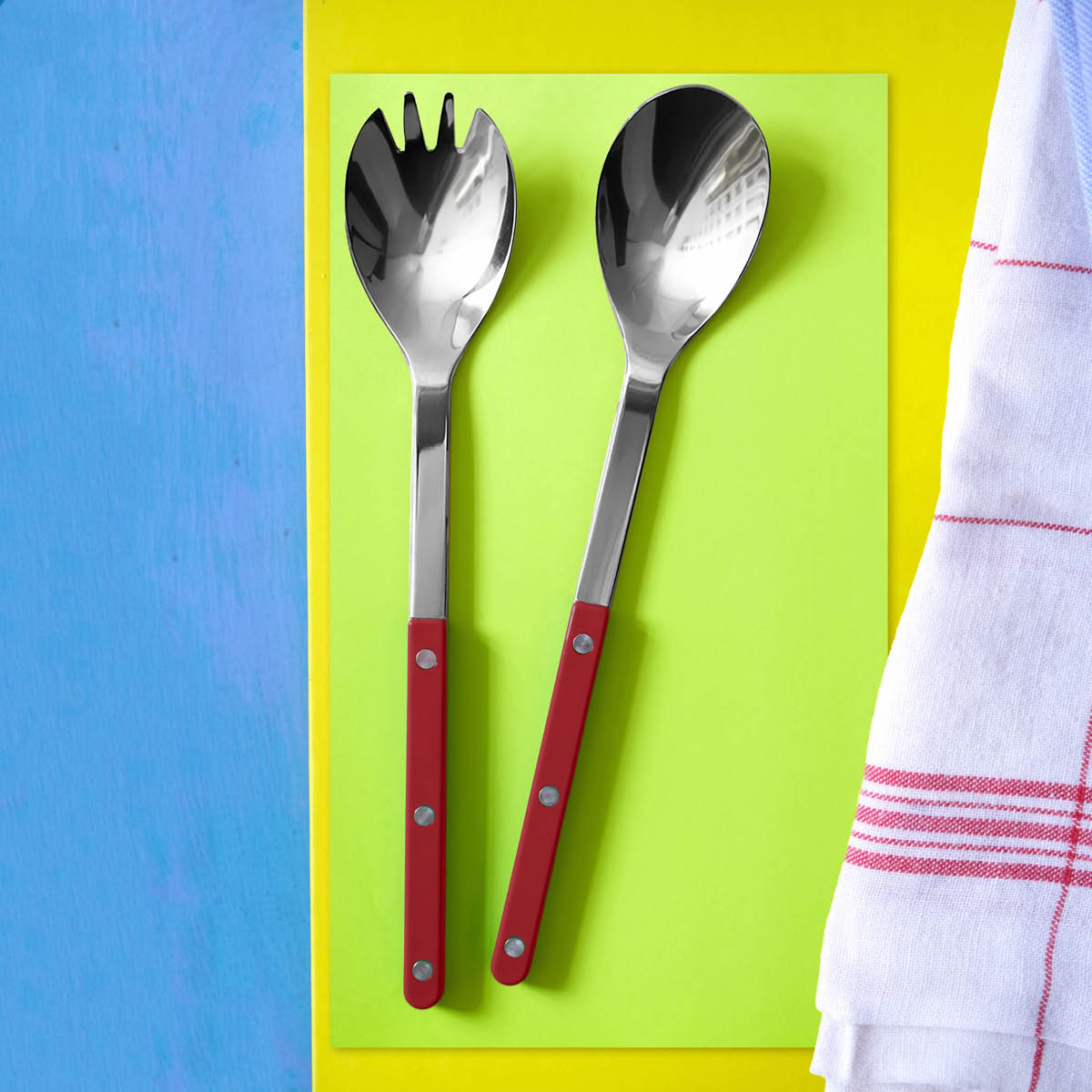 Sabre Bistrot salaattiottimet 26 cm 2 kpl Burgundy