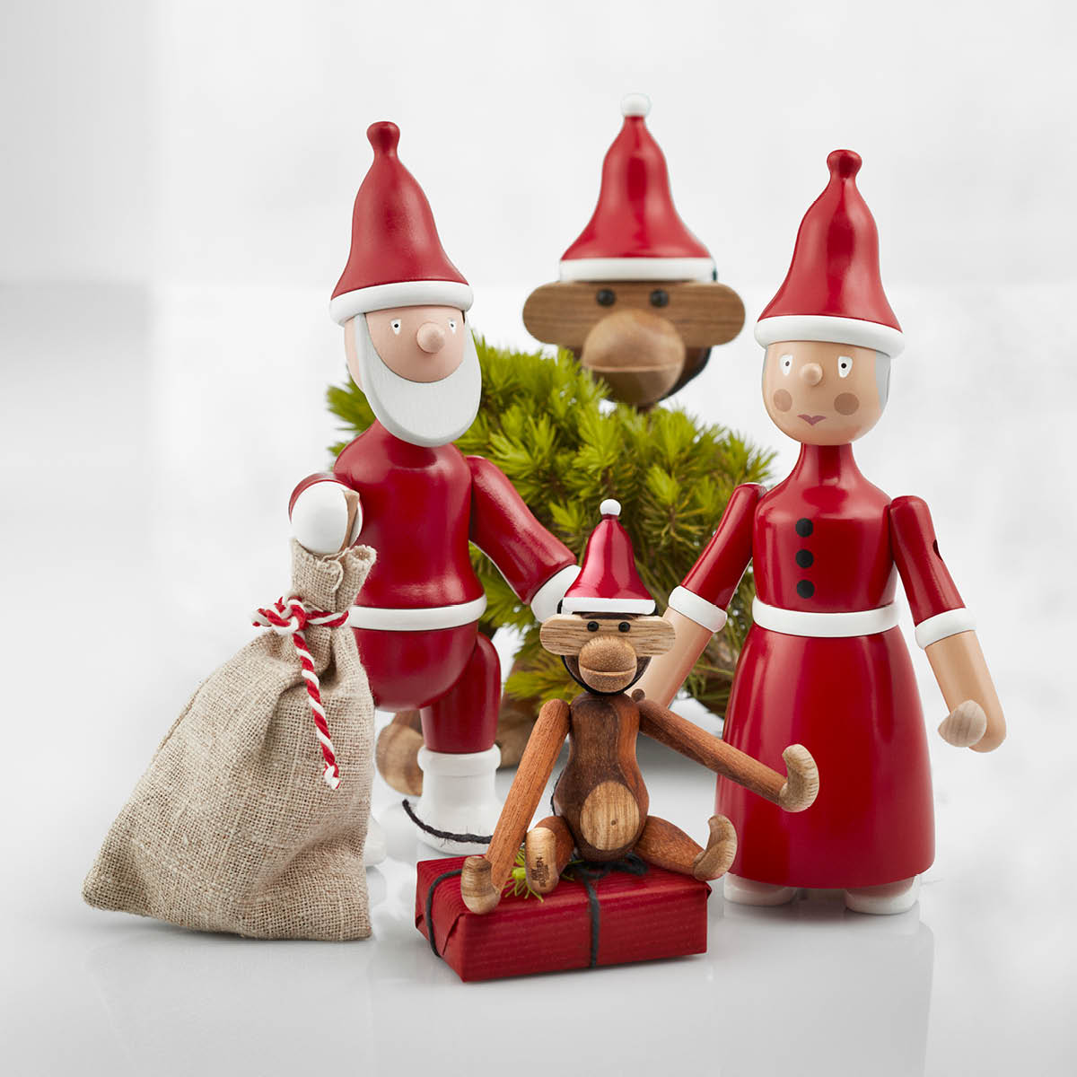 Kay Bojesen Denmark Nissemor bøk 20 cm