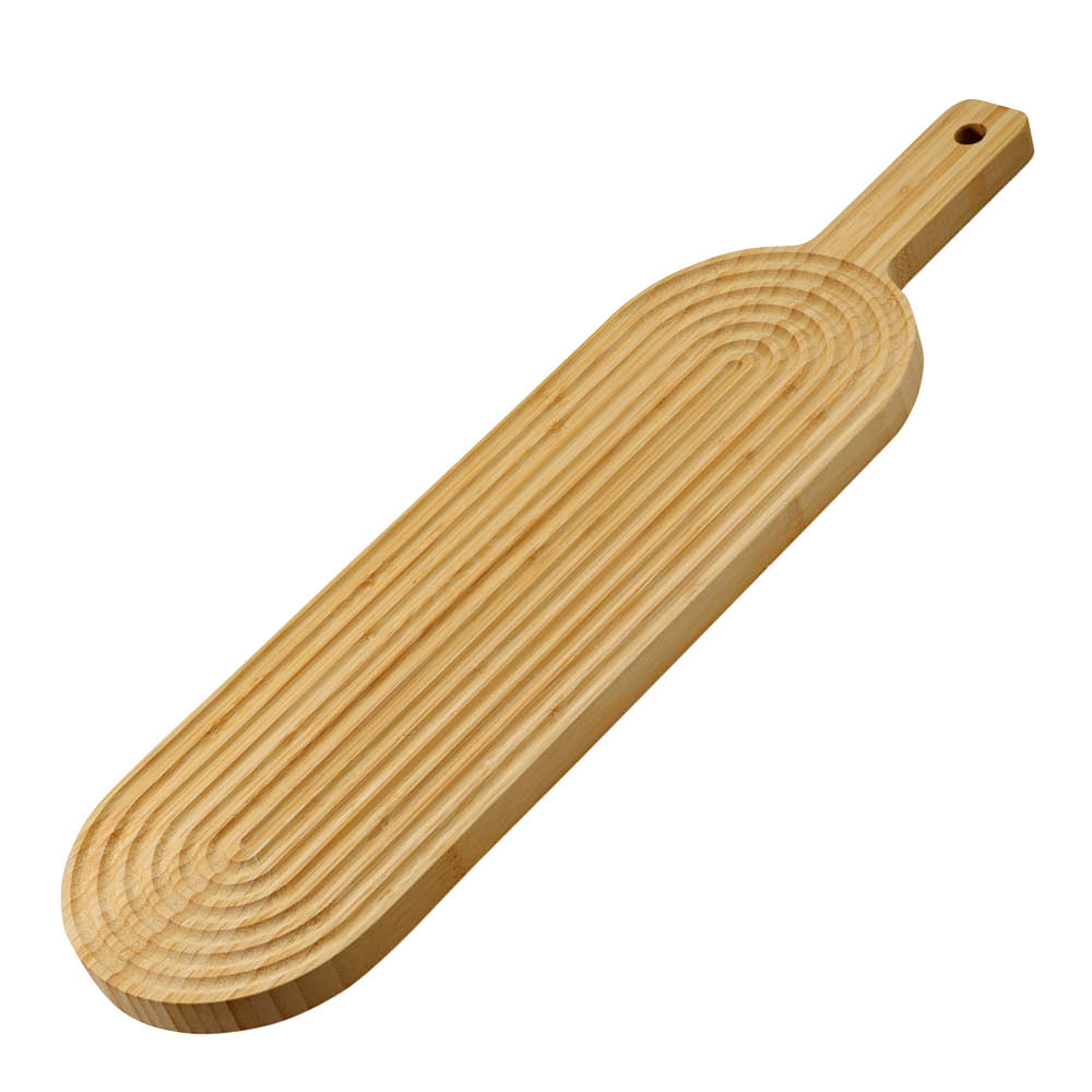 Kesper Leikkuu- ja tarjoilulauta 16x60x2 cm bambu