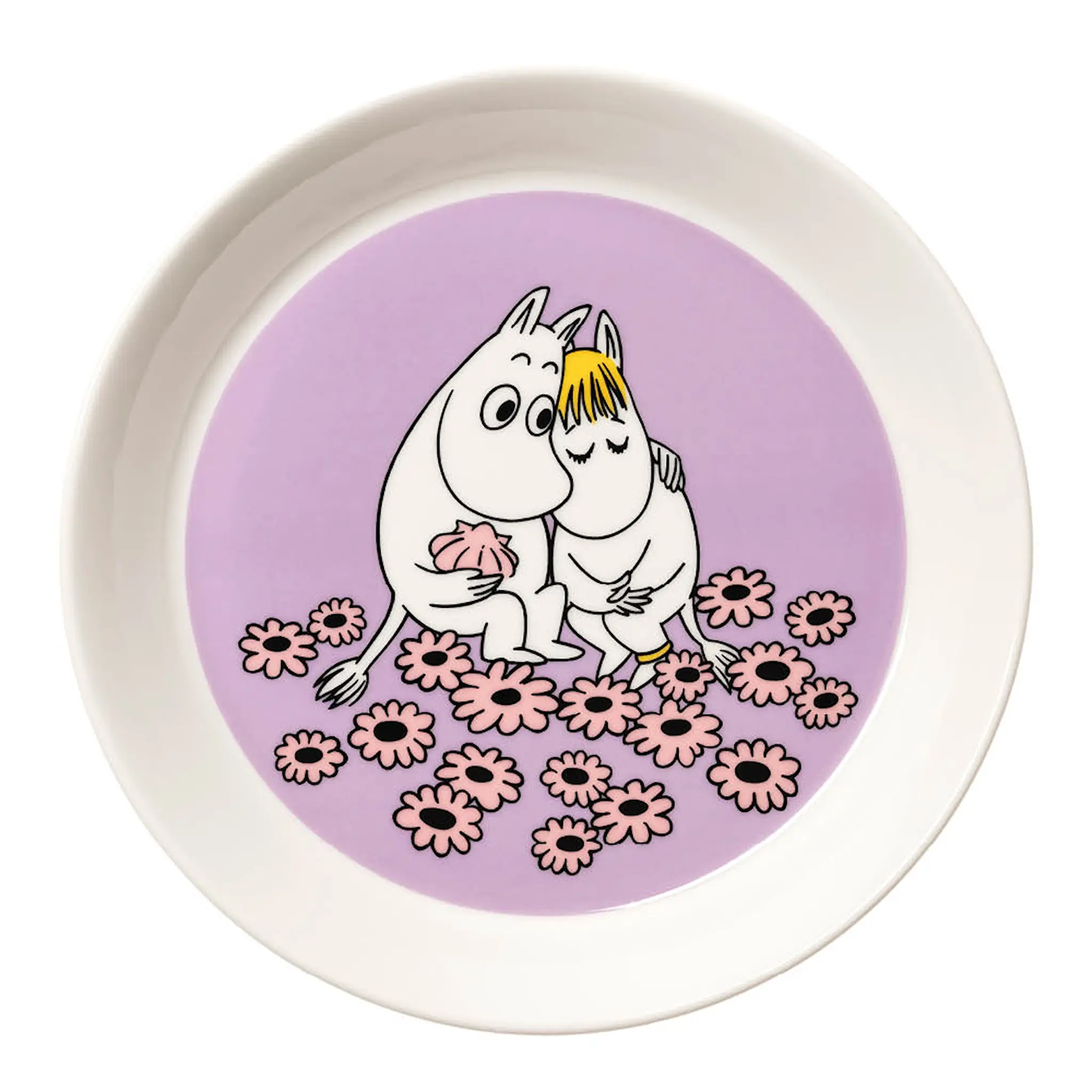 Moomin Arabia Assiett 19 cm Förälskade