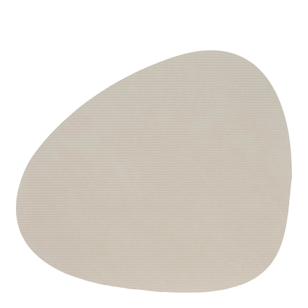 LIND DNA - Curve Corduroy Pöytätabletti 37x44 cm Oyster White