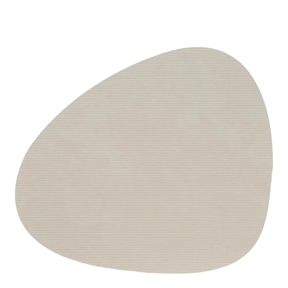 Curve Corduroy Pöytätabletti 37x44 cm Oyster White
