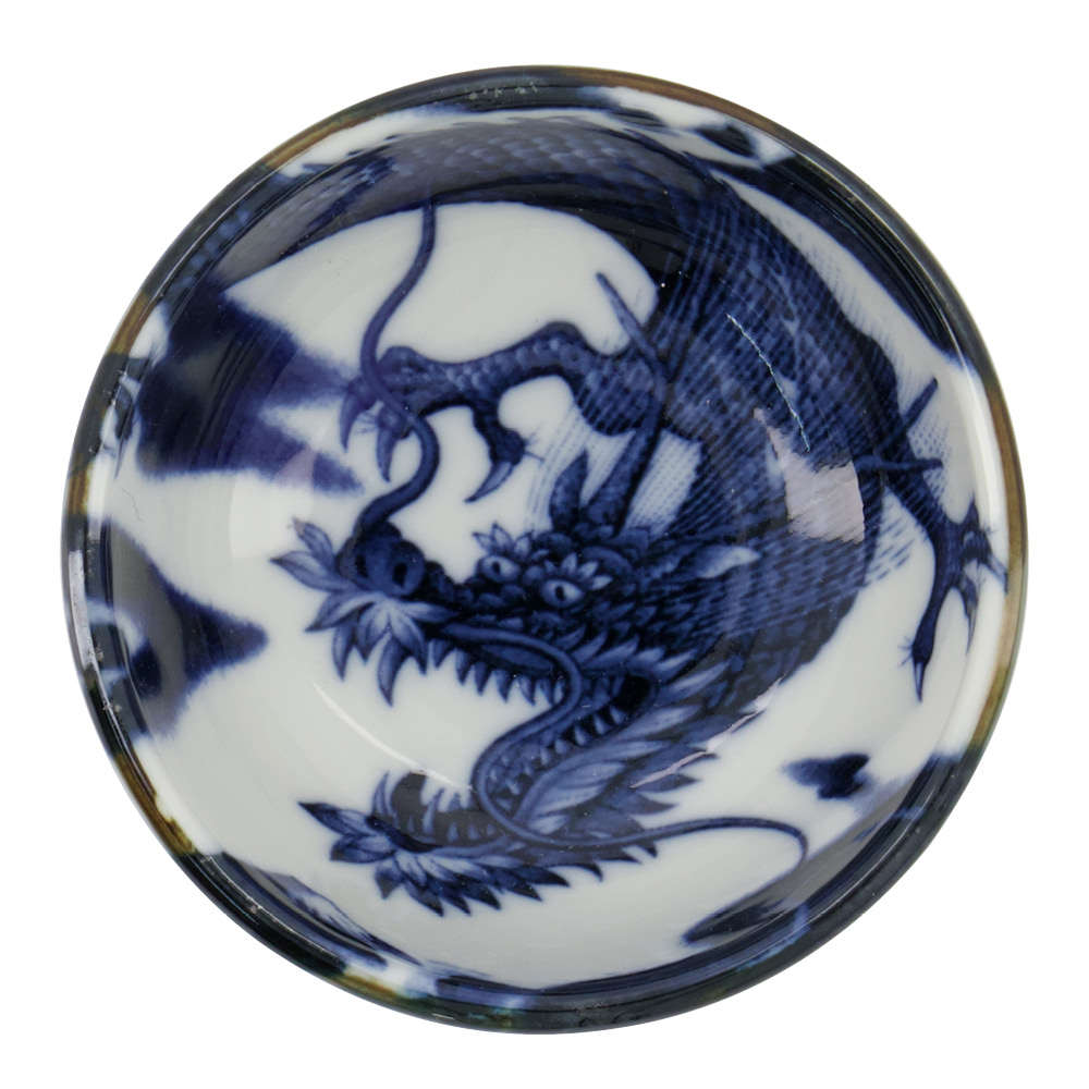 Tokyo Design Studio Japonism dragon skål 8,7 cm blue