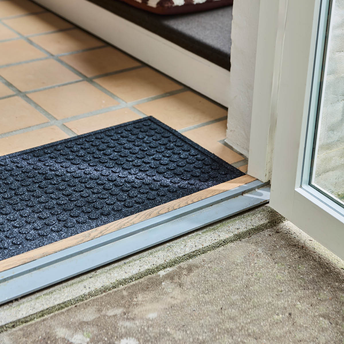 House Doctor Entry Kynnysmatto 75x45 cm Musta