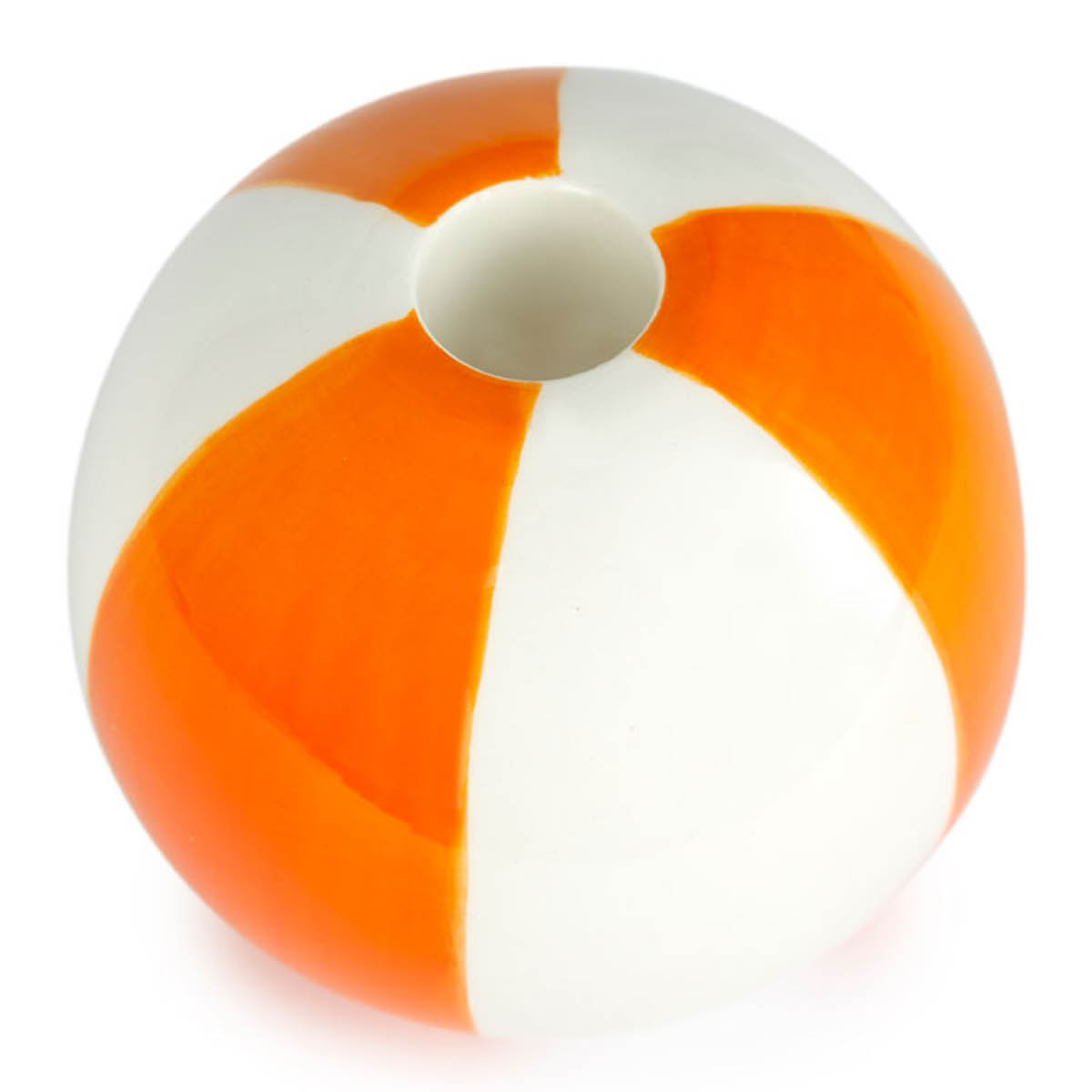 Balvi Floats ljusstake 8 cm Beachball orange